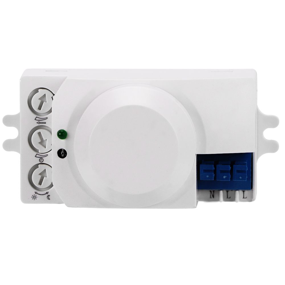 360 Degree Detection Intelligent Microwave Motion Light Sensor Switch 220-240V view 2