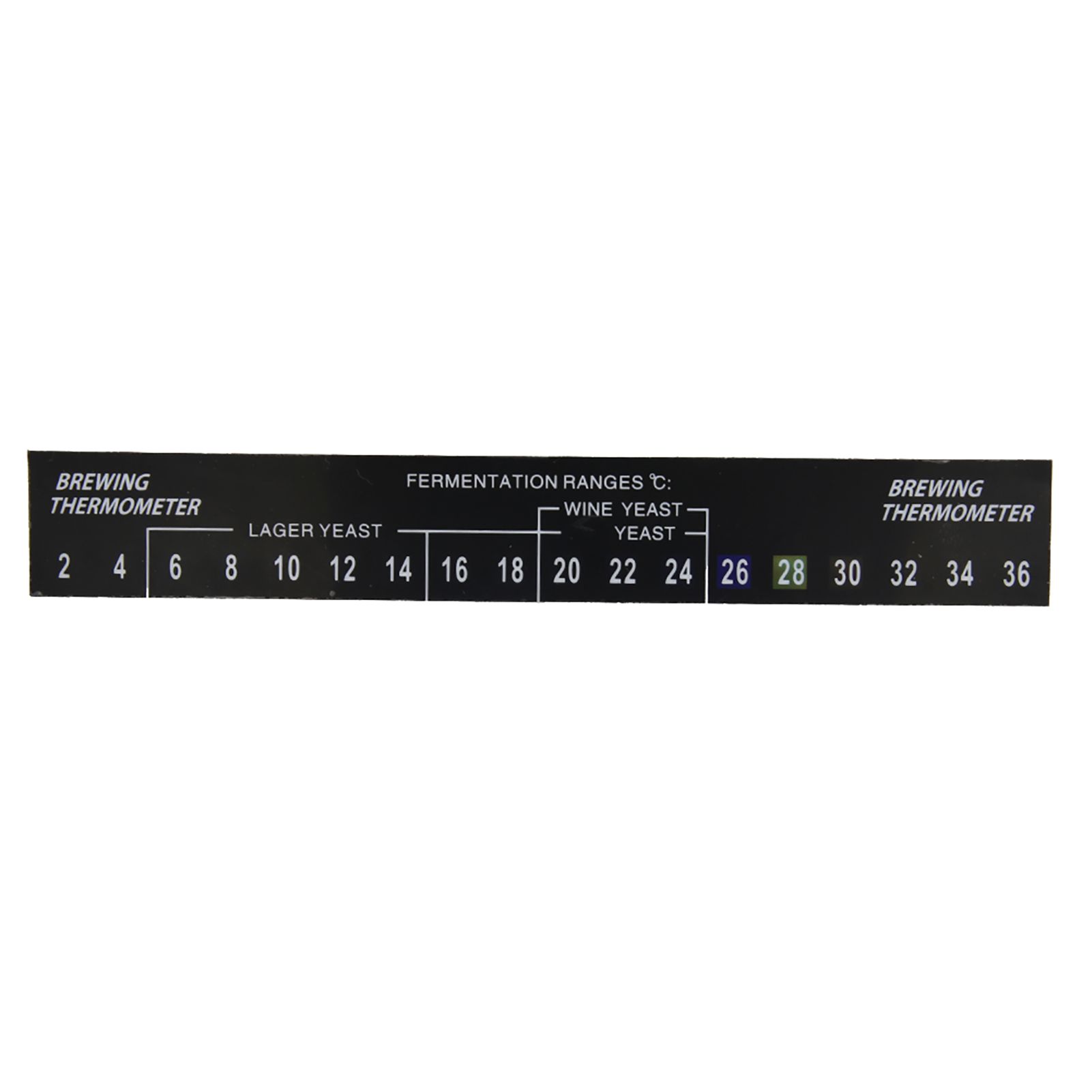 5pcs Stick on Brewing Thermometer Adhesive LCD Thermometer Sticker for view 6