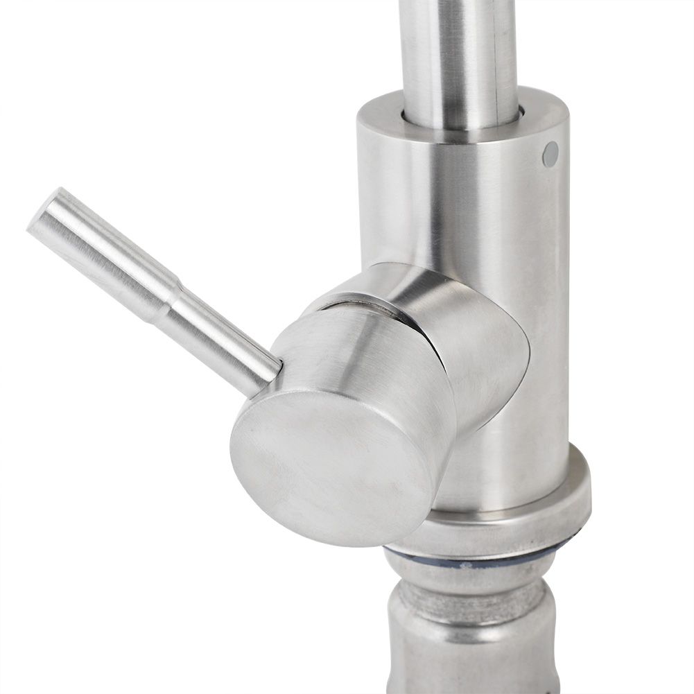 304 Stainless Steel Hot&cold Water Kitchen Faucet 360 Degree Swivel Kitchen view 7