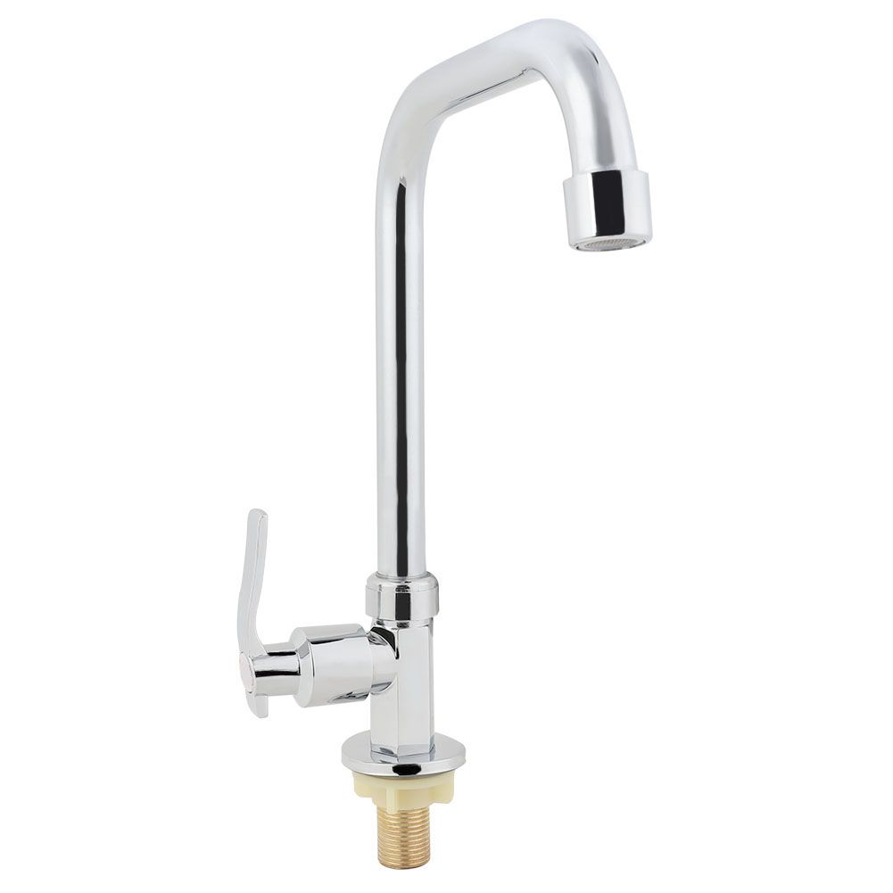 G1/2" Brushed Alloy Cold Water Kitchen Faucet Kitchen Sink Basin Taps view 7