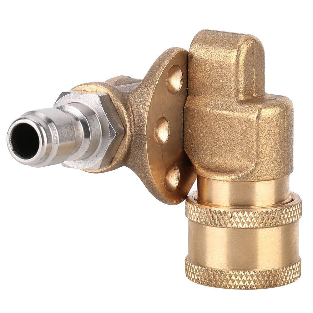 High Pressure 5 Levels Adjustable Nozzle 1/4'' Quick Connect Coupler Washer view 2