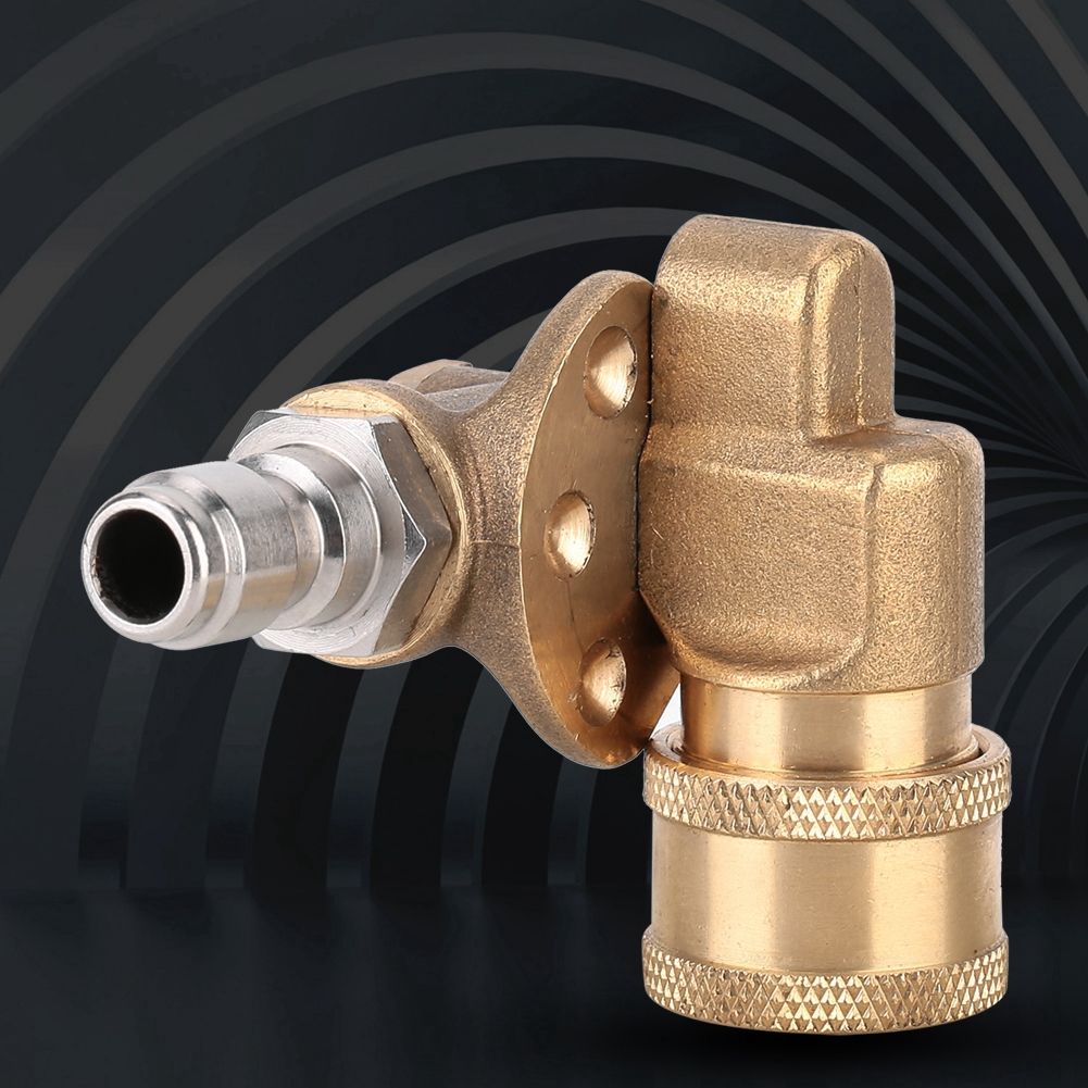 High Pressure 5 Levels Adjustable Nozzle 1/4'' Quick Connect Coupler Washer view 3