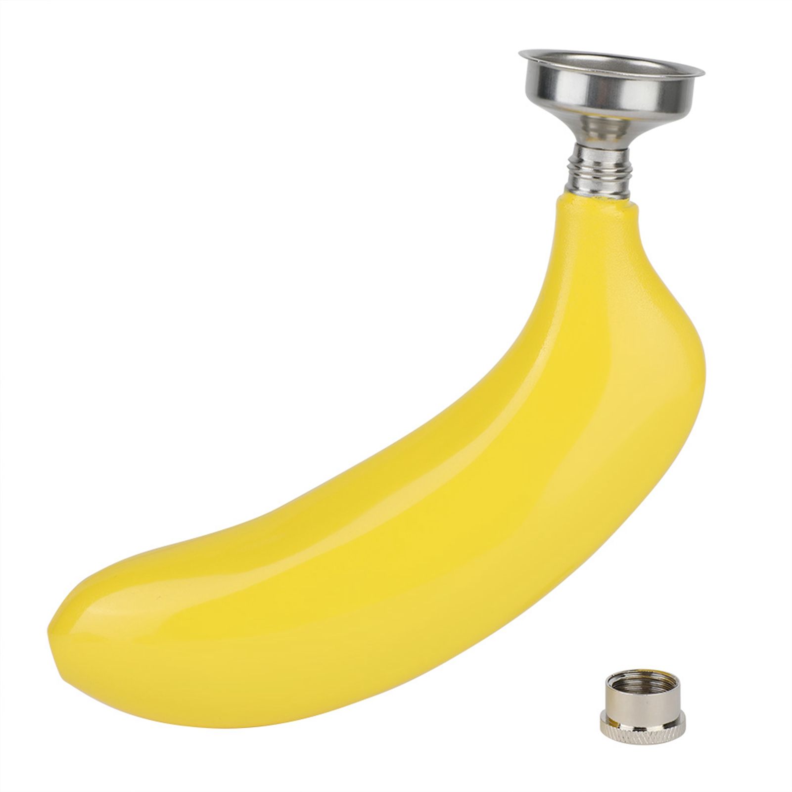 Stainless Steel 5oz Portable Fruit Shaped Whiskey Liquor Alcohol Pocket Bottle