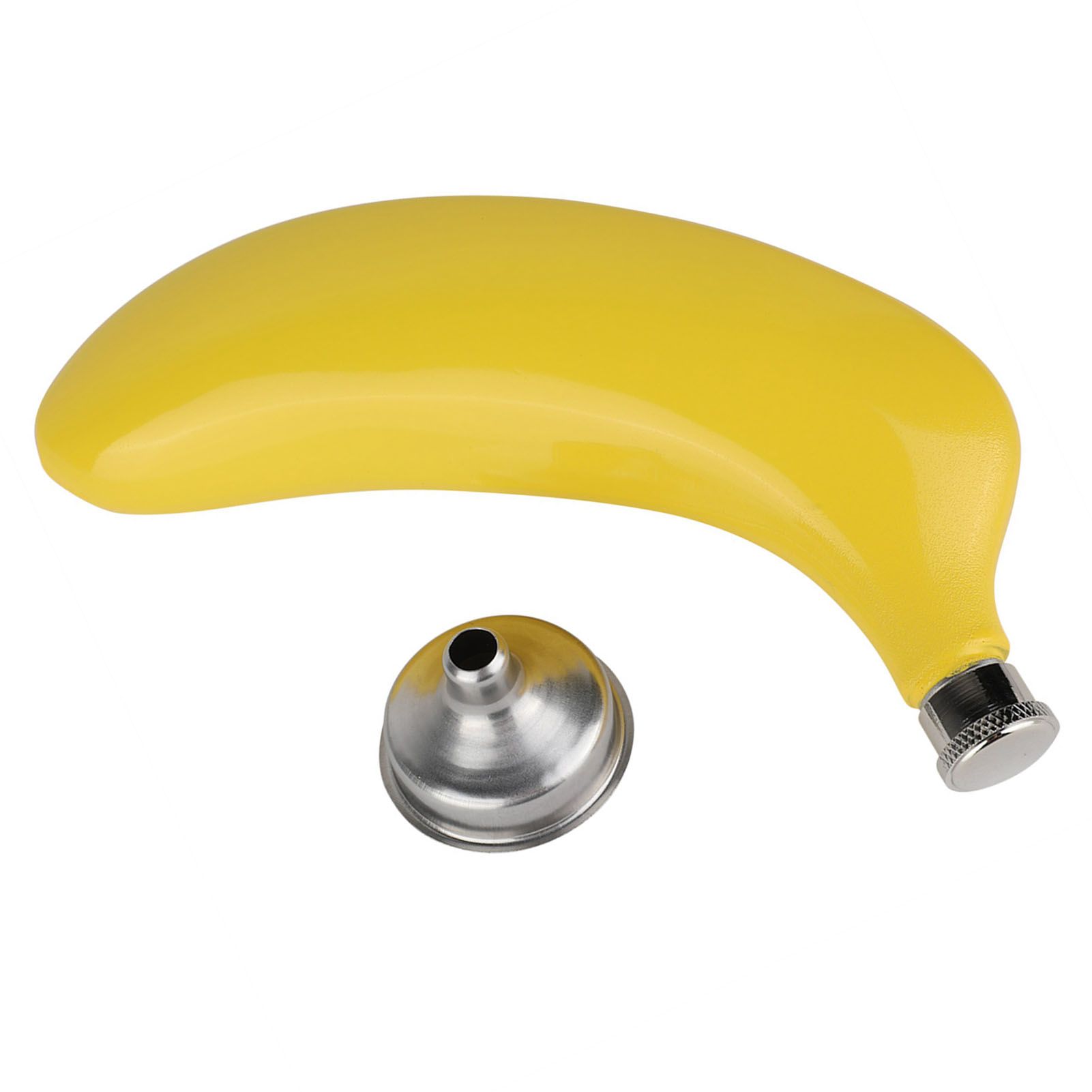 Stainless Steel 5oz Portable Fruit Shaped Whiskey Liquor Alcohol Pocket Bottle view 7