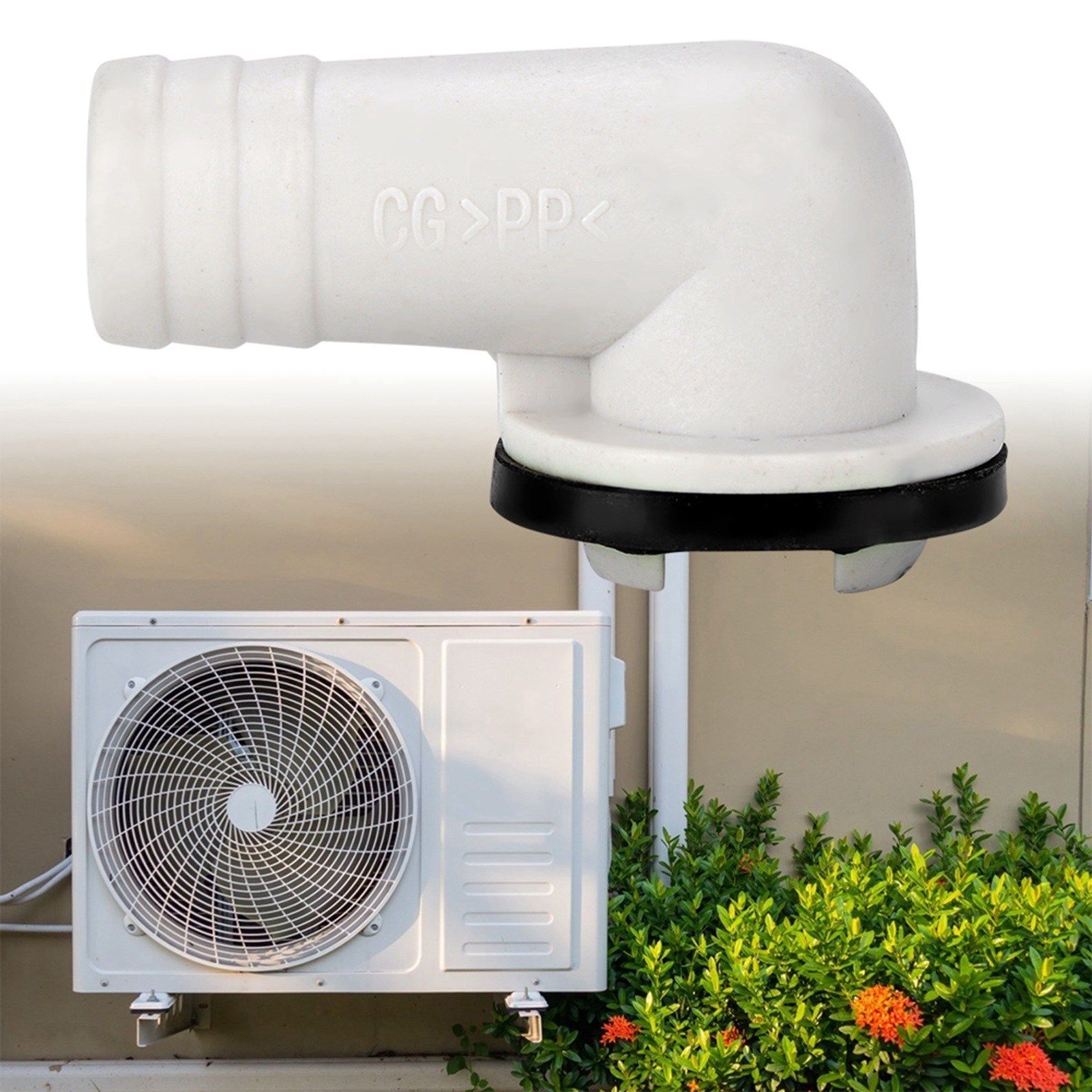 Right Angel Air Conditioner Drain Outlet Connector Drain Pipe Air Conditioning view 6