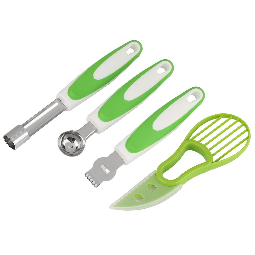 Four Piece Kitchen Gadget Set Fruit Tool Avocado Knife view 3