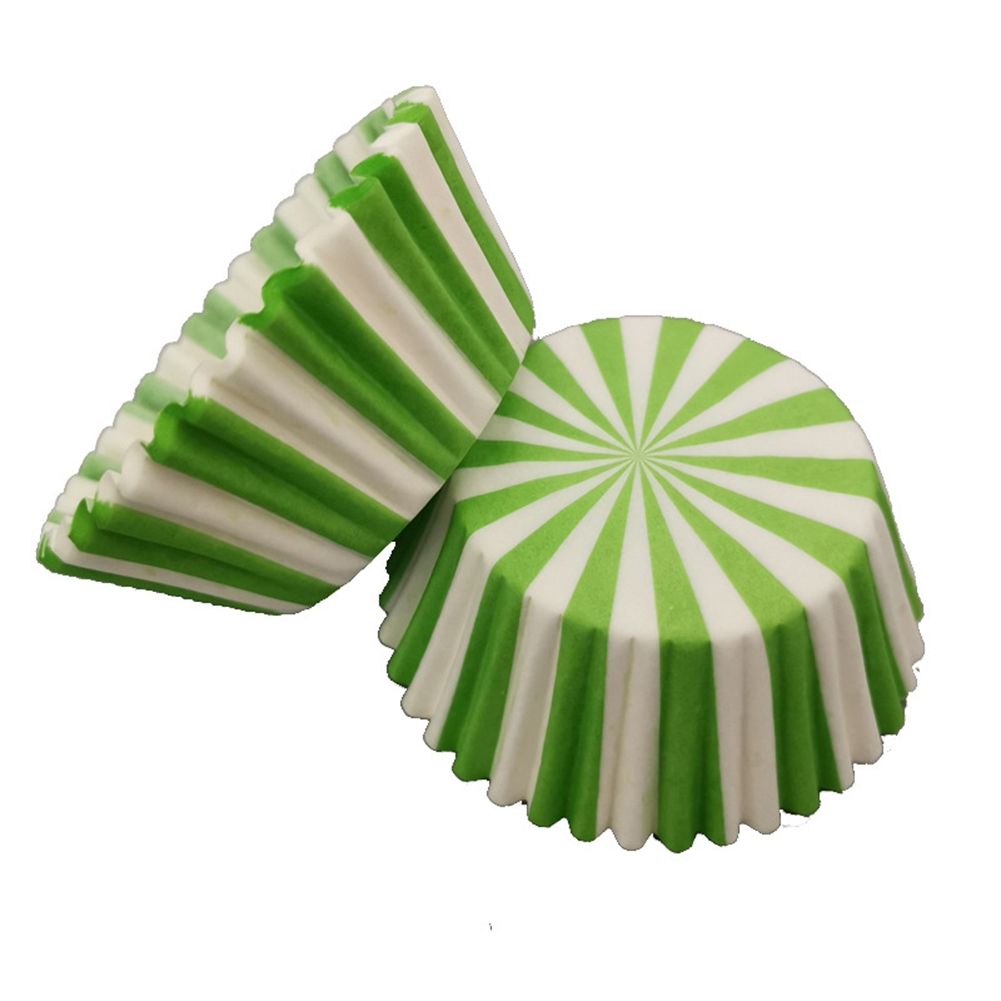 100Pcs Mini Printing Cupcake Liners Heat resistant Muffin Paper Cups Oil Proof view 5