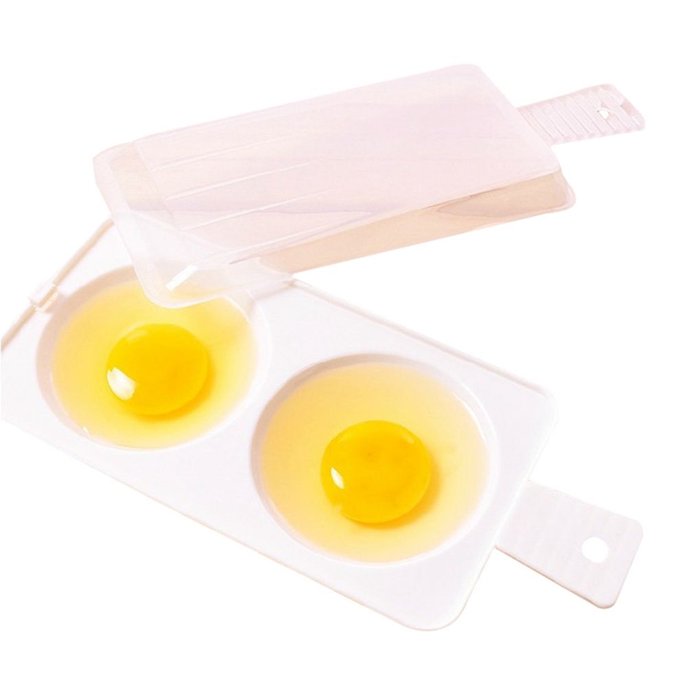 Plastic Microwave Double Egg Poacher view 2