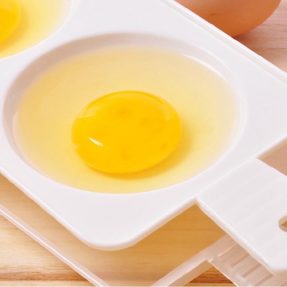 Plastic Microwave Double Egg Poacher view 3