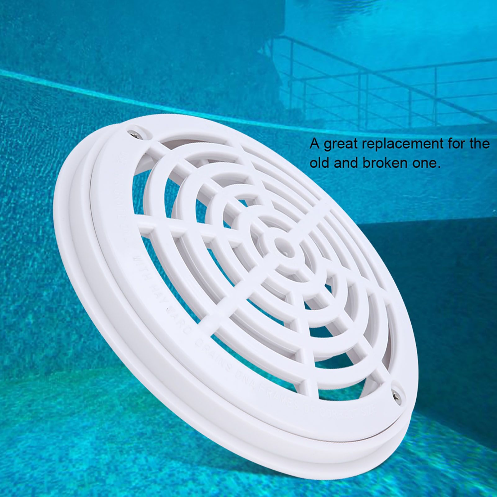 1Pc Round Main Drain Cover for Swimming Pool Replacement Pipe Fittings view 8