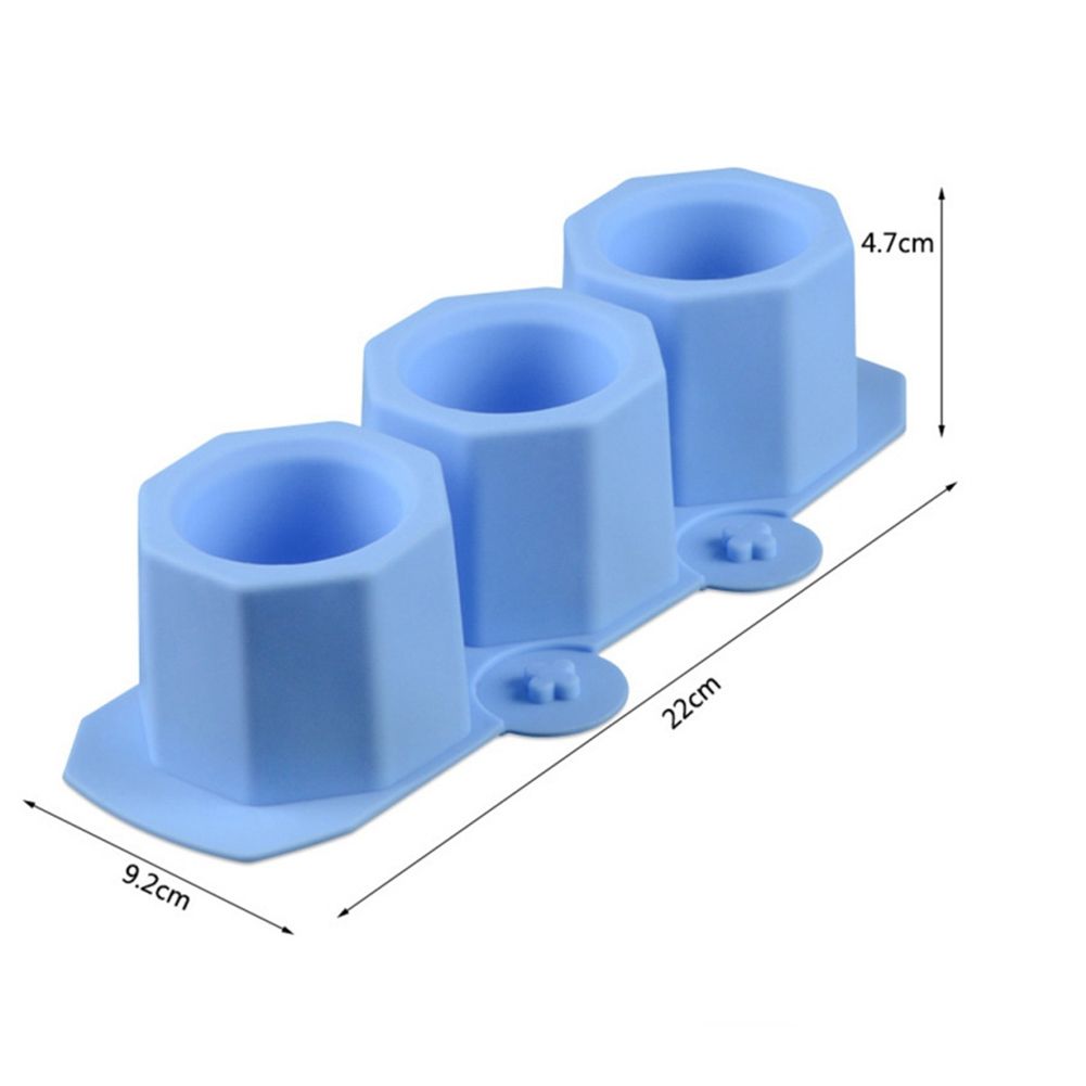 Ice Cube Trays Silicone Mold Containers for Cocktail Whiskey Chocolate 3