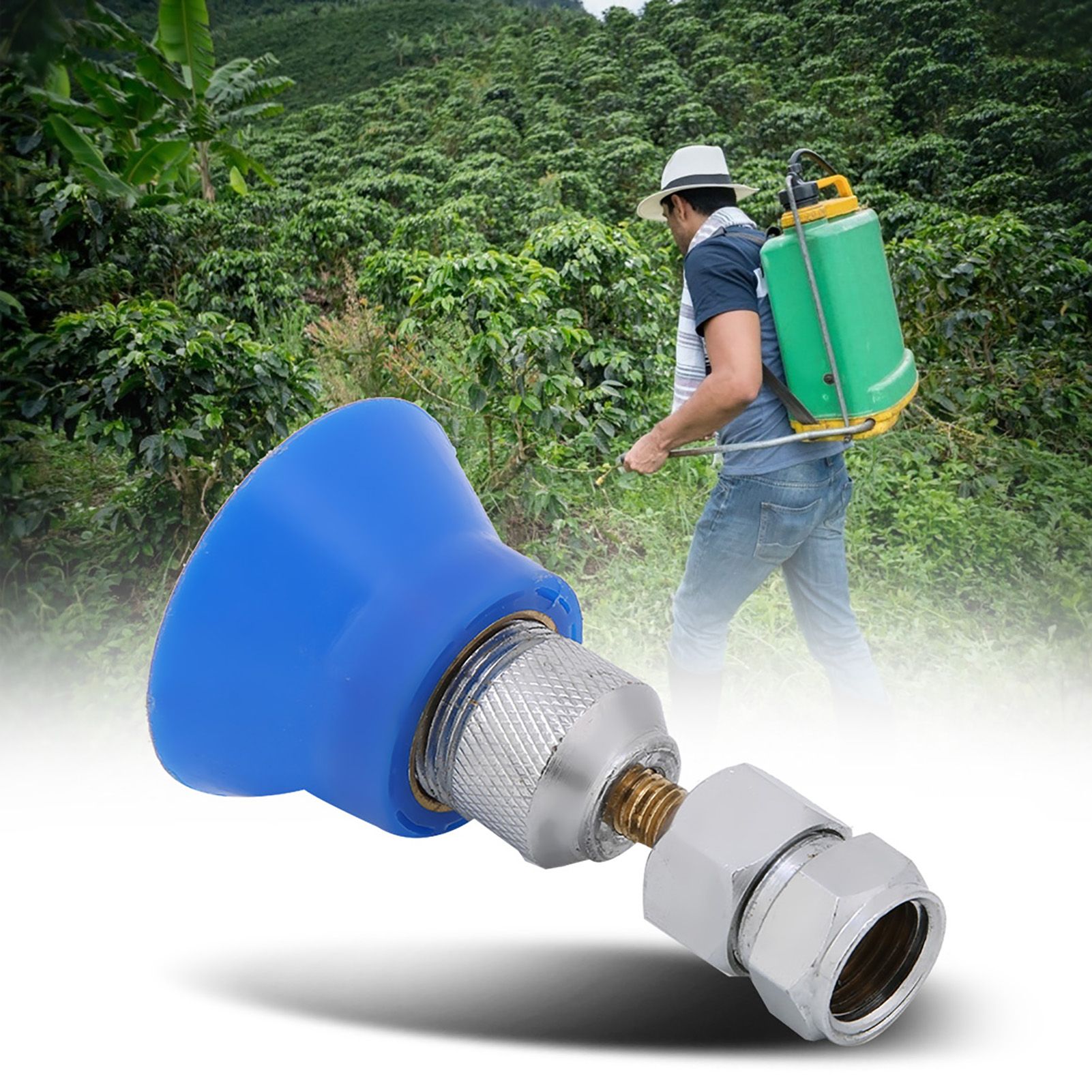 Universal Flexible Mist Nozzle High Pressure Agricultural Atomizing Sprayer view 3