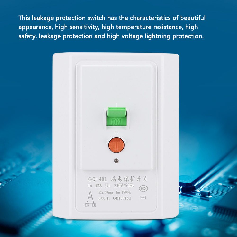 Air conditioning Leakage Protection Switch 32A 230V Air Conditioner Accessaries view 11