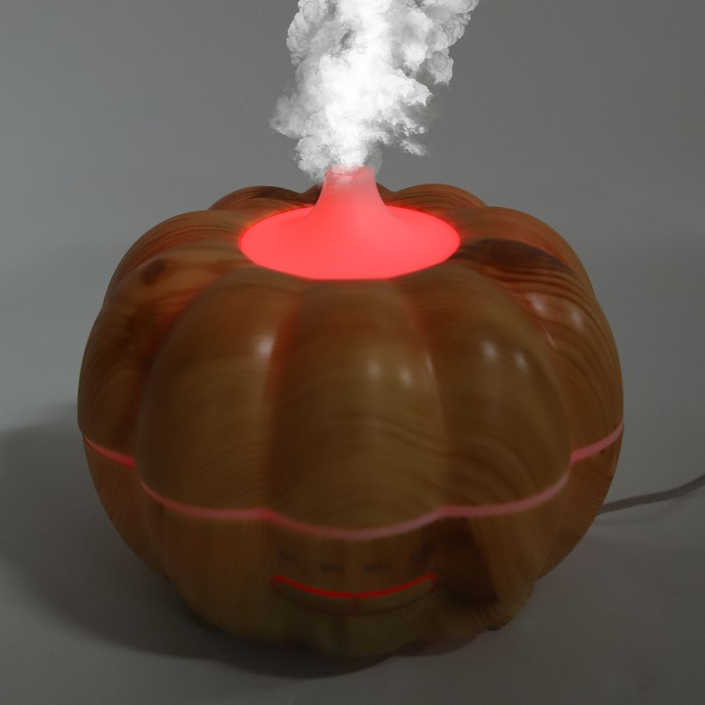 Pumpkin shape Mini Humidifier Air Purifier Home Office (Light Color ) view 8