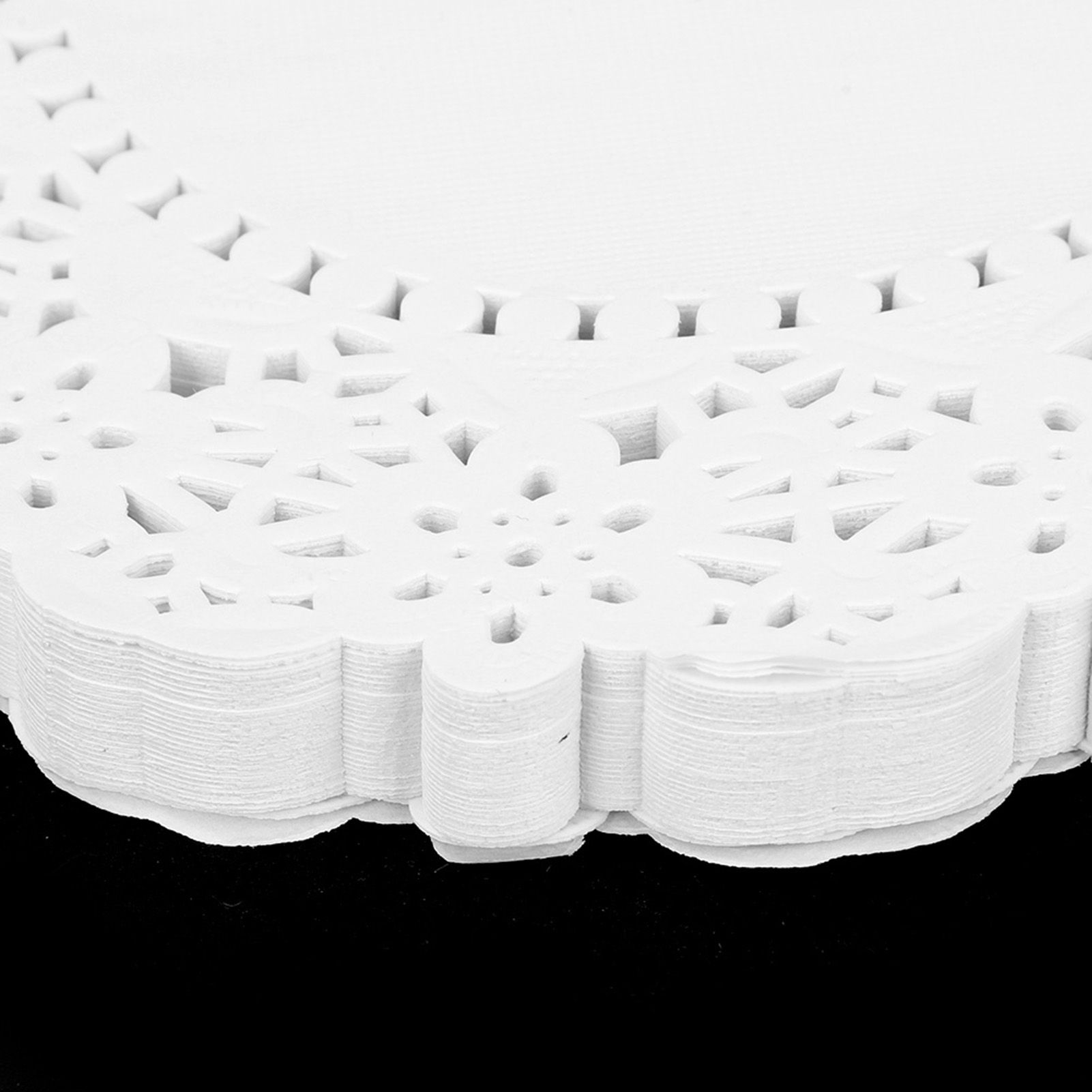 150 Pcs Disposable Oilabsorbing White Lace Paper Doilies Baking Tools Accessories view 7