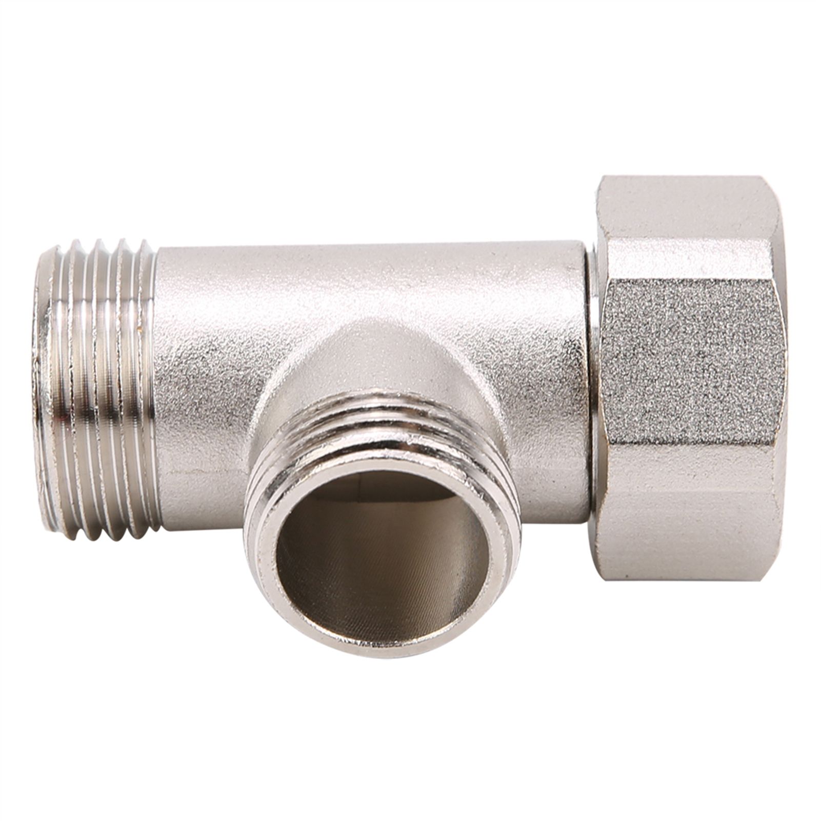 7/8 Brass T Adapter Shower Head Three Connector Valve For Toilet Shower Head view 4