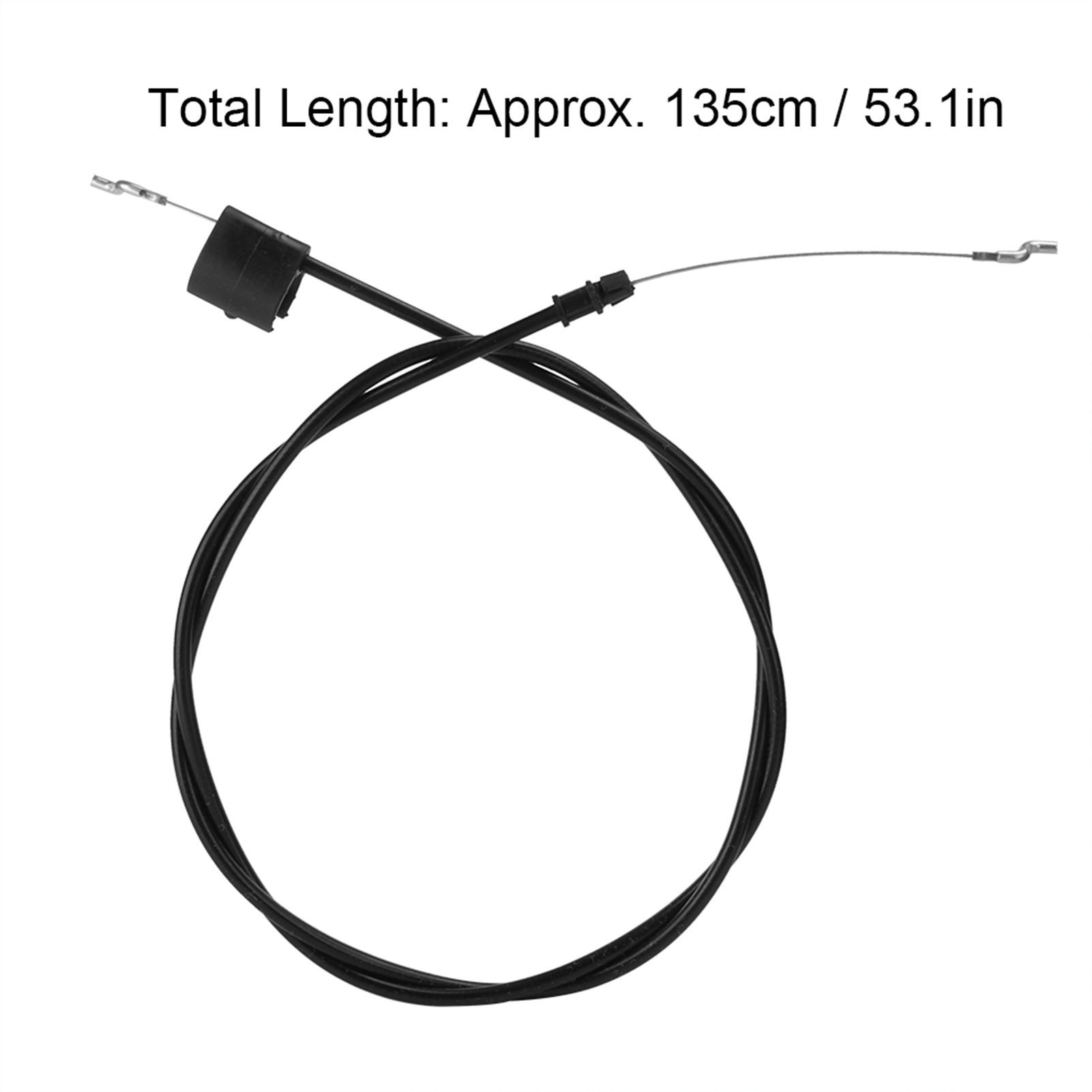 Push Lawn Mower Throttle Pull Control Cable Replacement Fit for 917379100 view 9