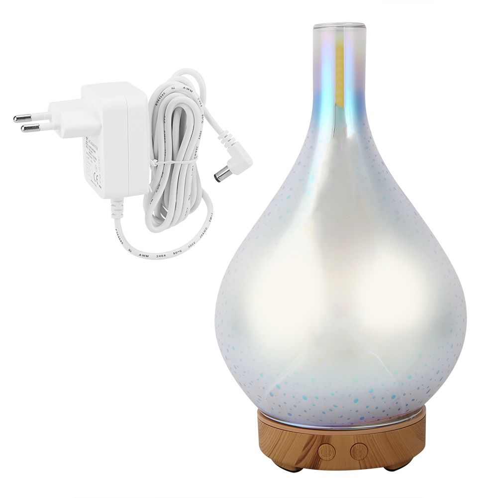 100ml Ultrasonic Aromatherapy Aroma Diffuser Humidifier LED Night Light view 2