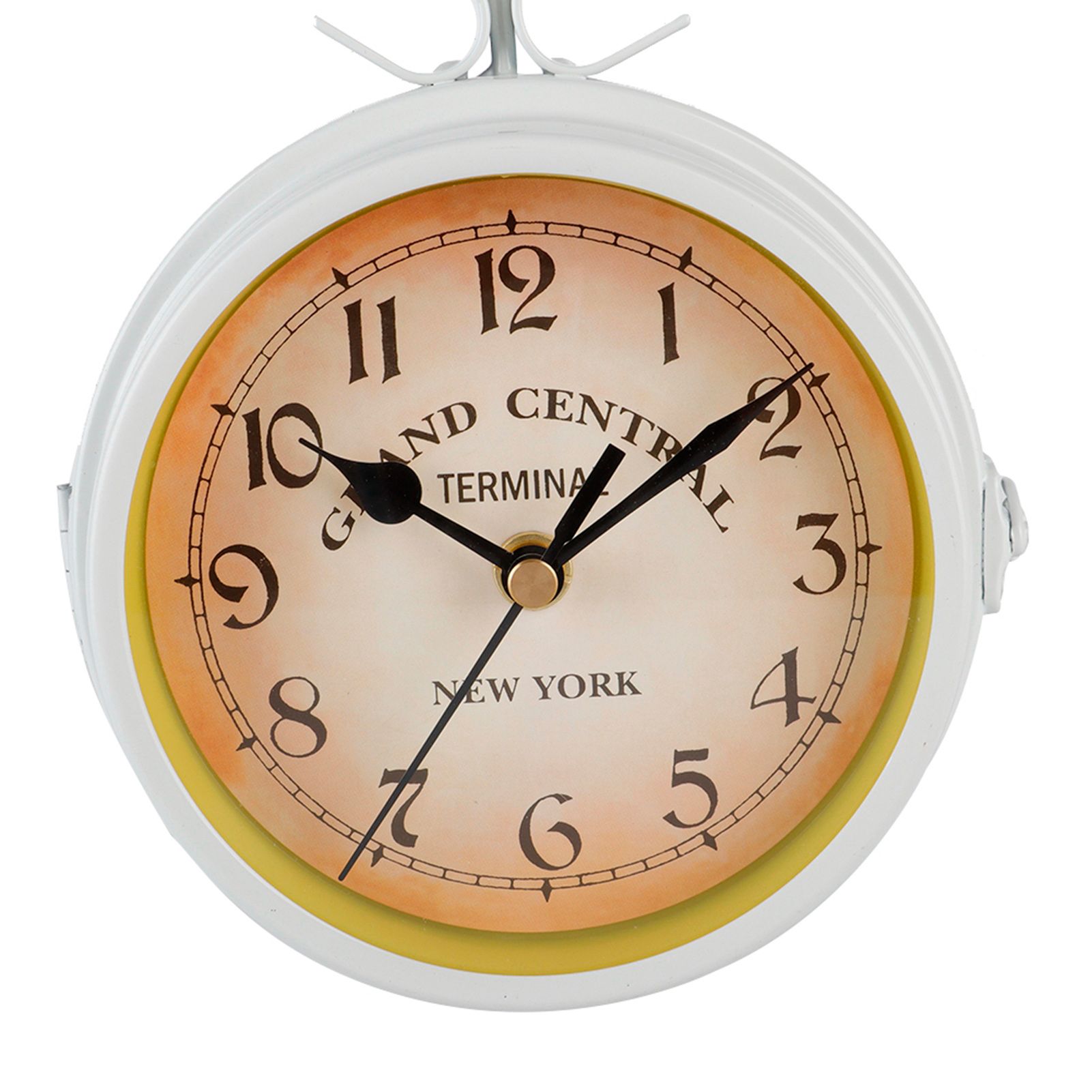 Retro Wall Clocks Double side Living Room Mute Metal Home Decoration view 9