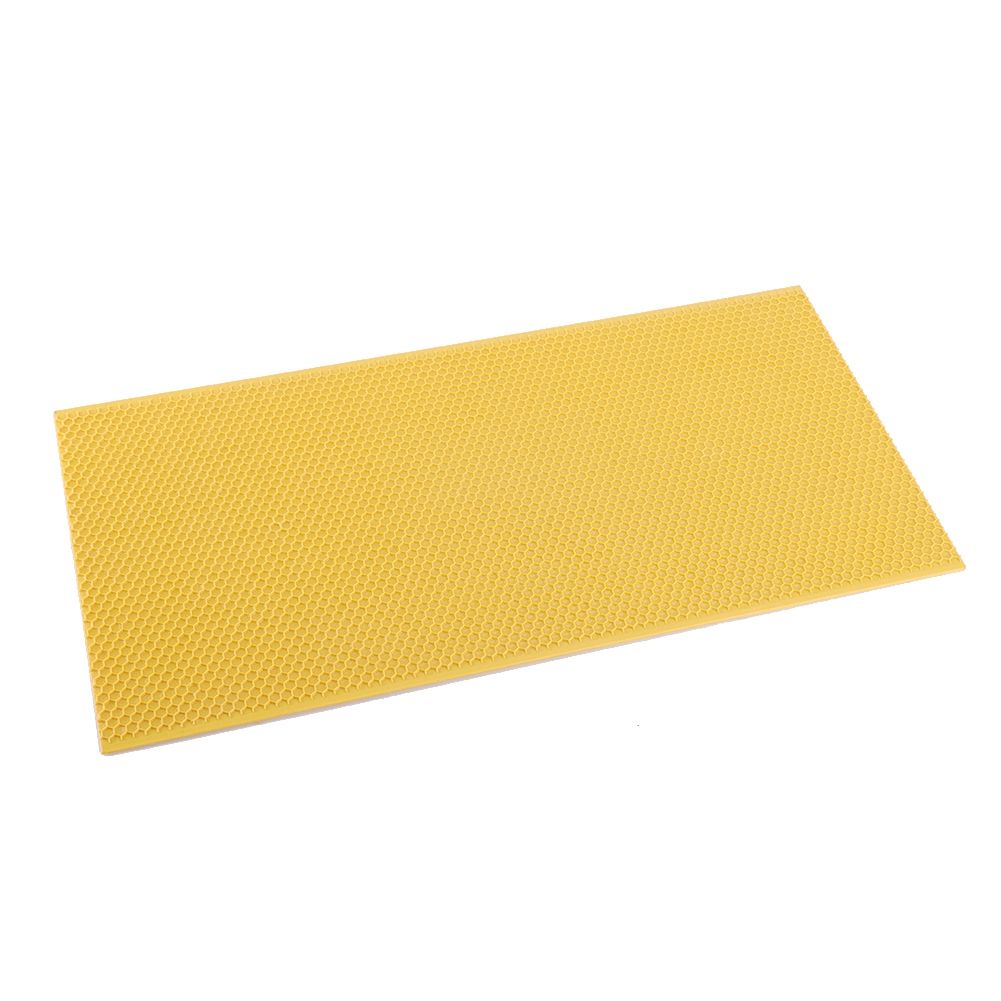 Plastic Beekeeping Frame with Comb Foundation Beekeeping Tool (Yellow) view 4