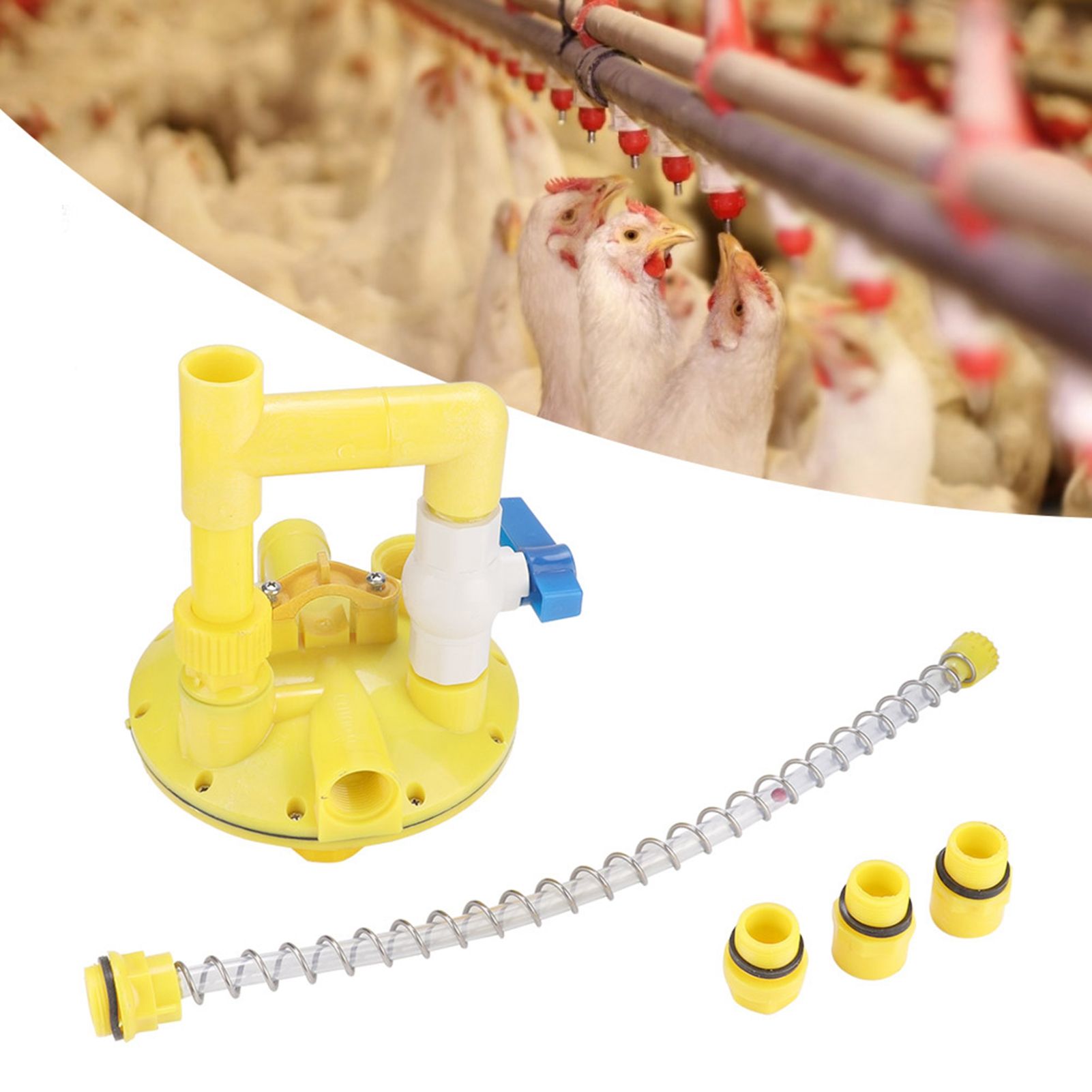 Automatic Drinker Water Line Regulator Pressure Reducer Reducing Valve for view 5