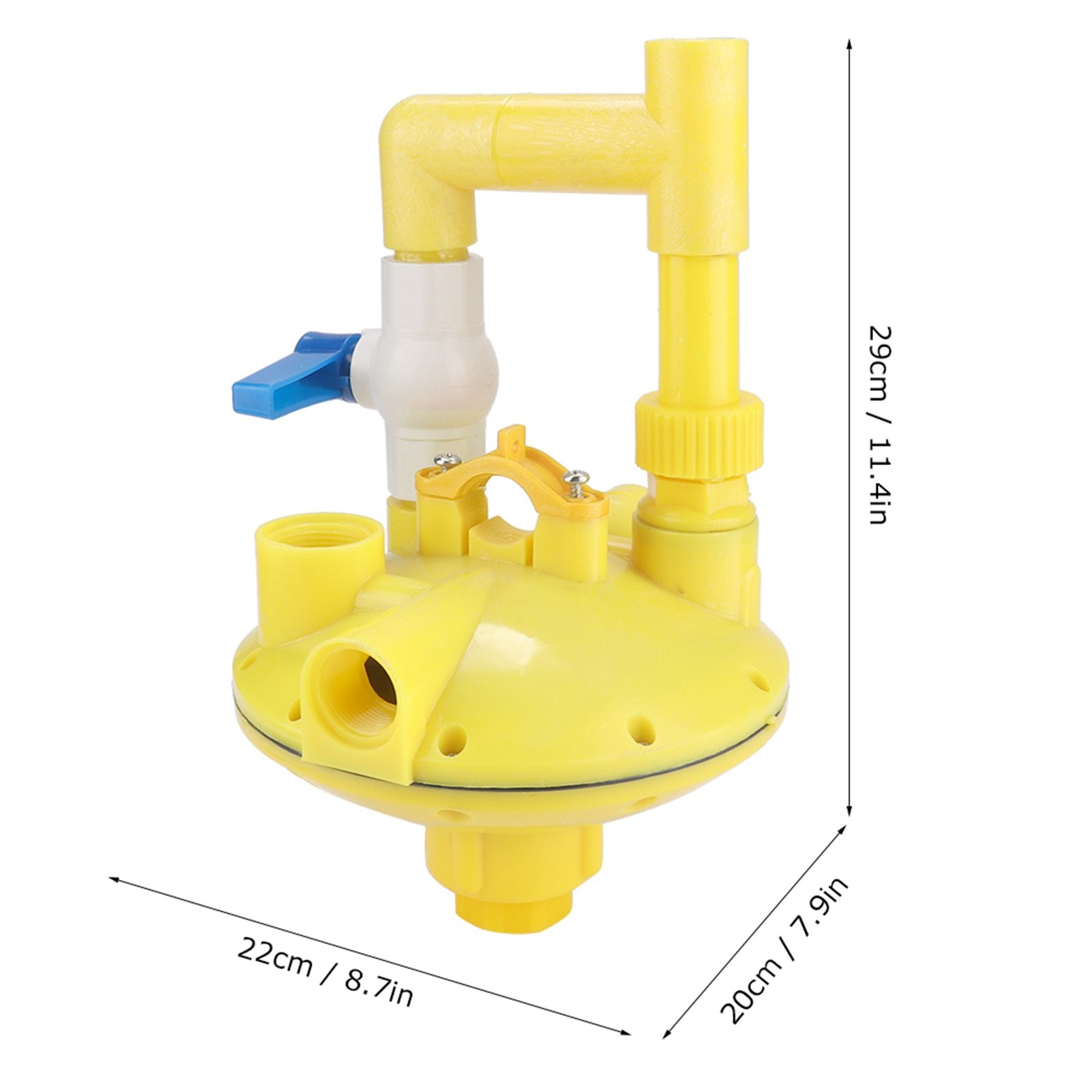 Automatic Drinker Water Line Regulator Pressure Reducer Reducing Valve for view 12
