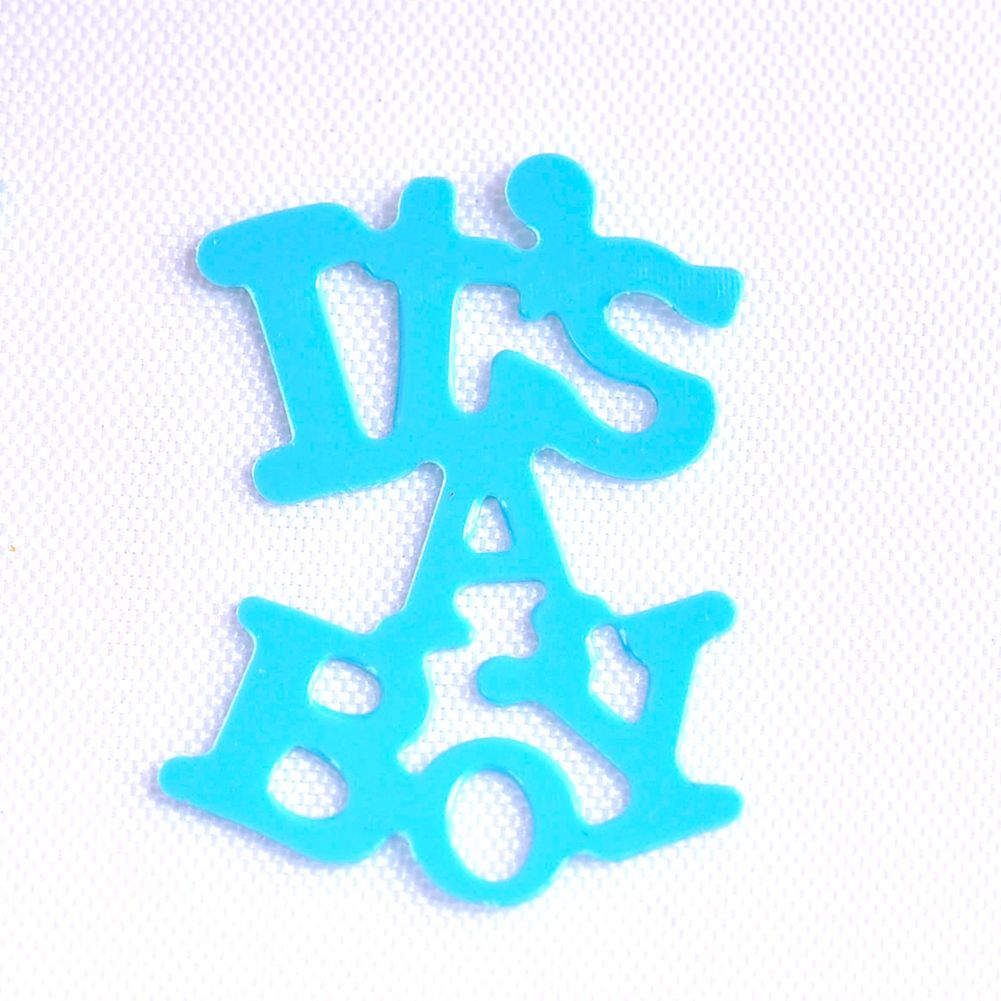 200pcs / Bag DIY Throwing Confetti for Baby Shower Birthday Party (Blue Boy )