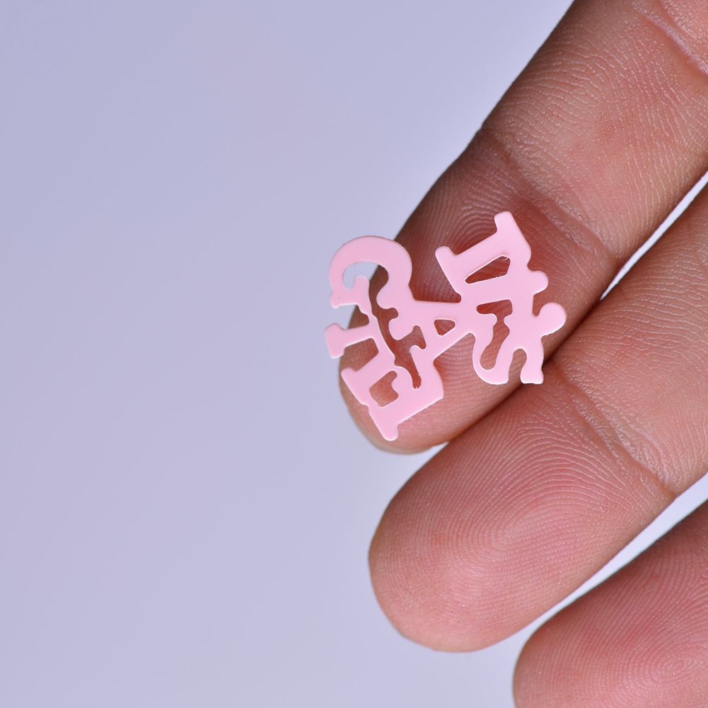200pcs / Bag DIY Throwing Confetti for Baby Shower Birthday Party (Pink Girl ) view 7
