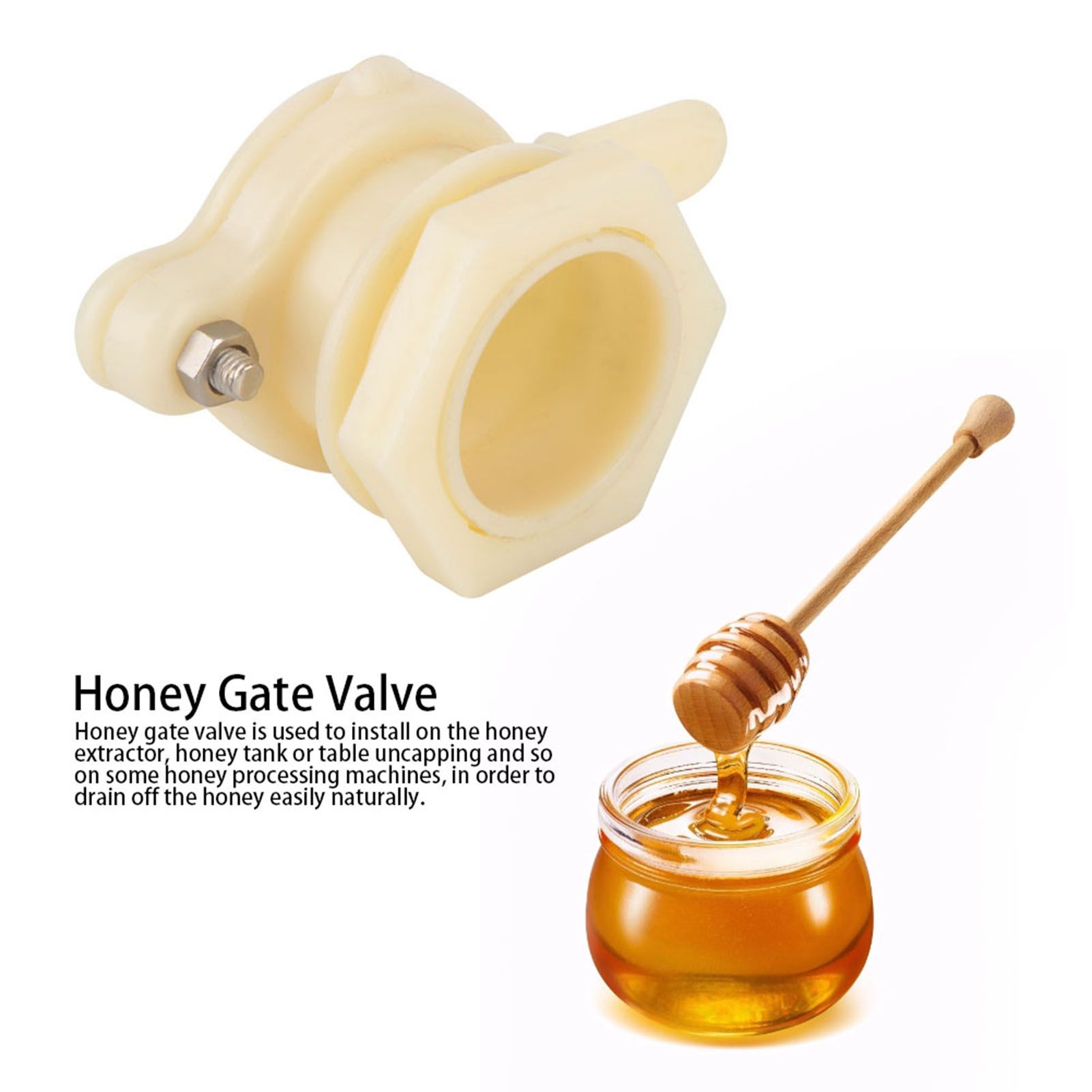Honey Gate Valve Honey Extractor Honey Tap Beekeeping Equipment Bottling Tool view 7