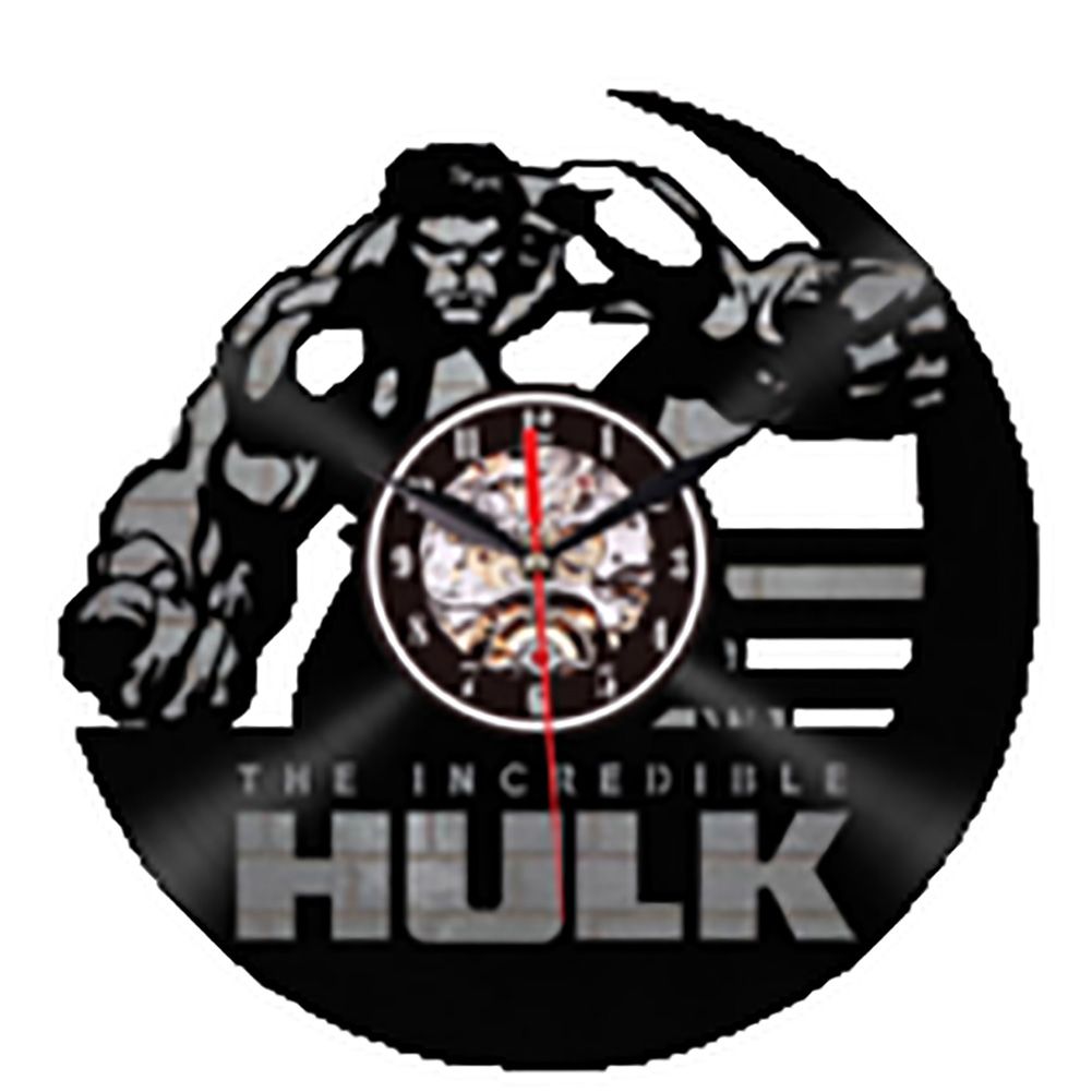 Modern Stylish Hero Wall Clock Decor for Bar Home Office Bedroom Wall Decoration view 2