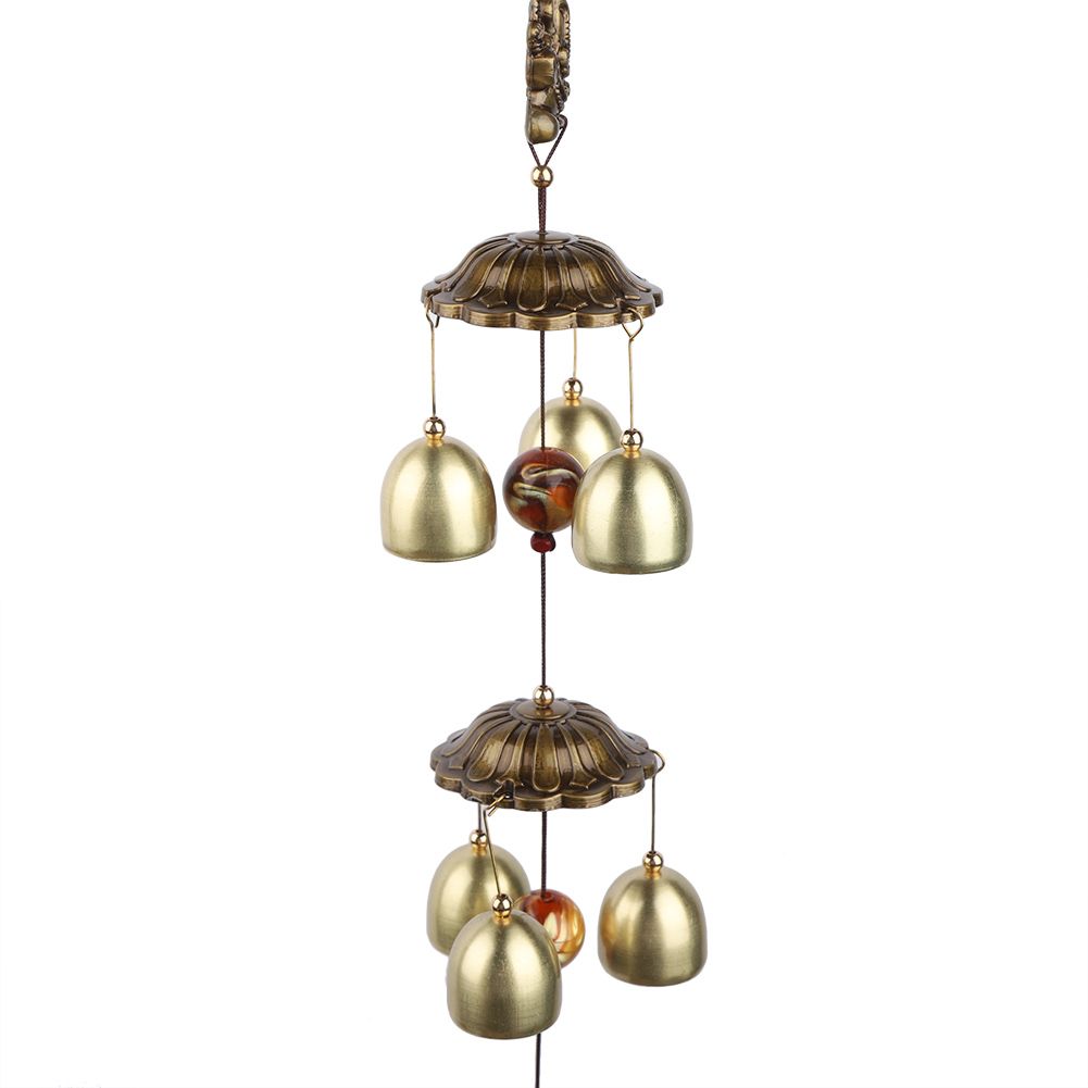 Wind Chimes Bell Metal Animal Shape Home Ornament Outdoor Yard Decor (#03) view 8