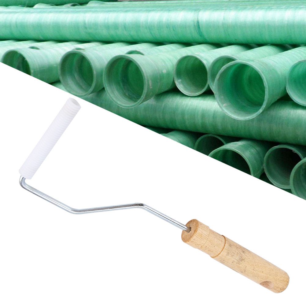 Diameter 12*75mm Aluminum Alloy Fiberglass Bubble Laminating Roller Rolling Tool view 6