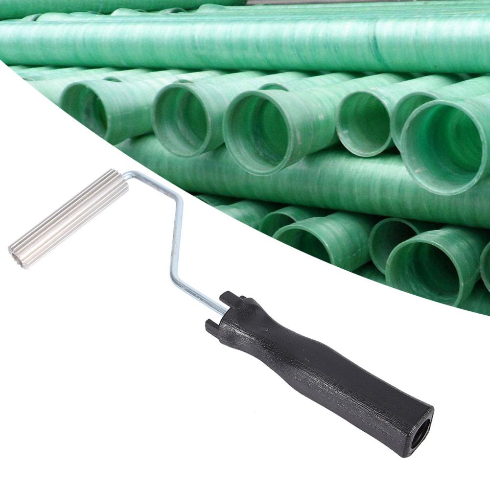 Diameter 21mm*100mm Aluminum Alloy Fiberglass Bubble Laminating Roller Rolling view 6