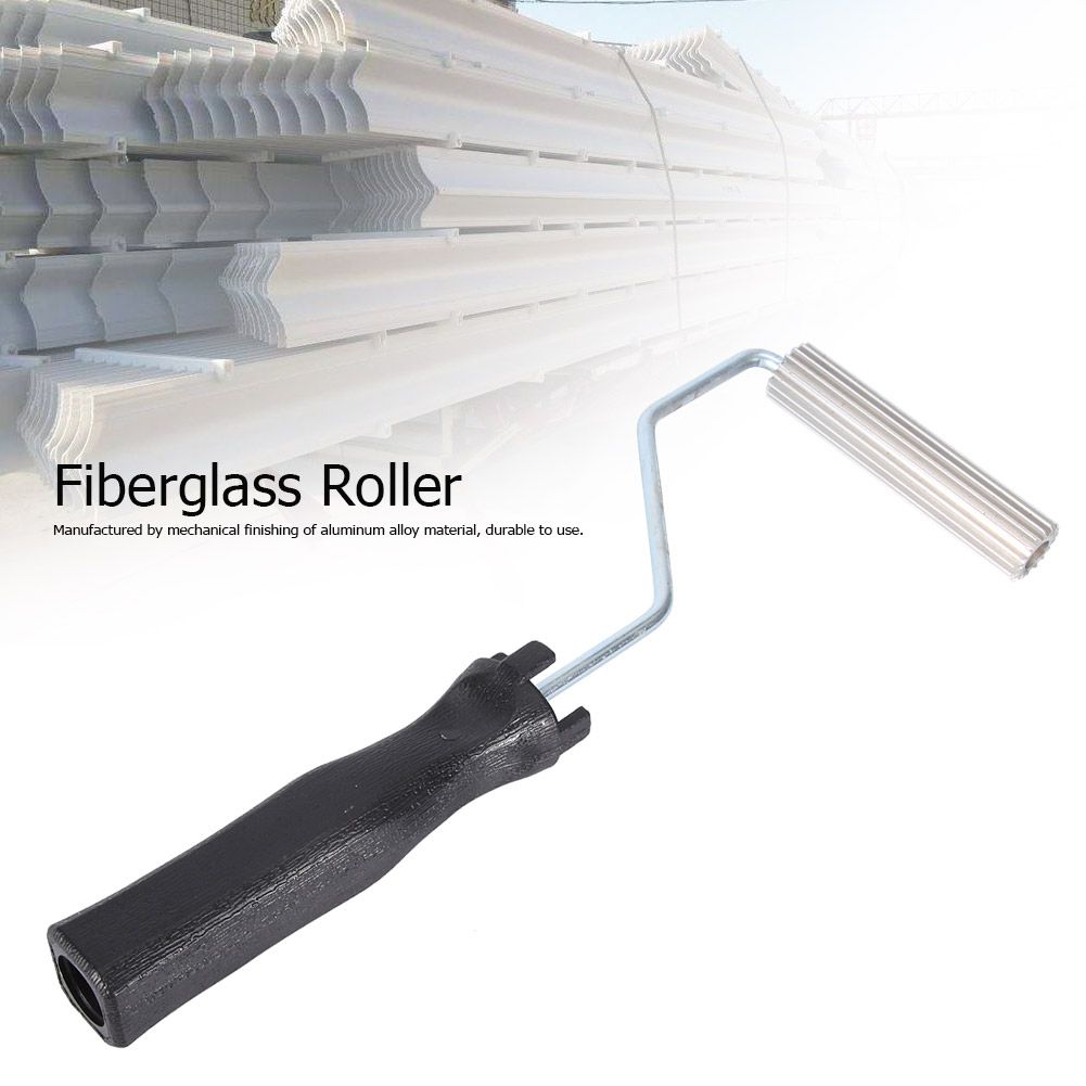 Diameter 21mm*100mm Aluminum Alloy Fiberglass Bubble Laminating Roller Rolling view 7