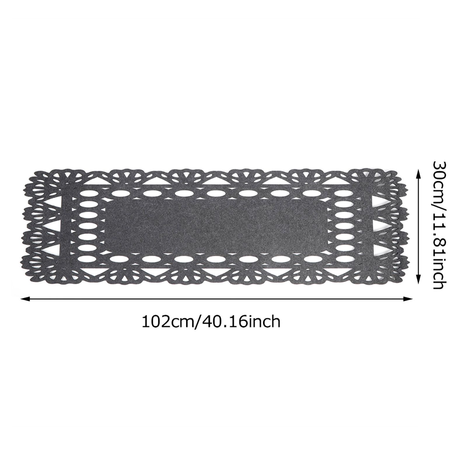 Hollow Table Runner Modern European Style Seats Flag Towels Table Pennants for view 10