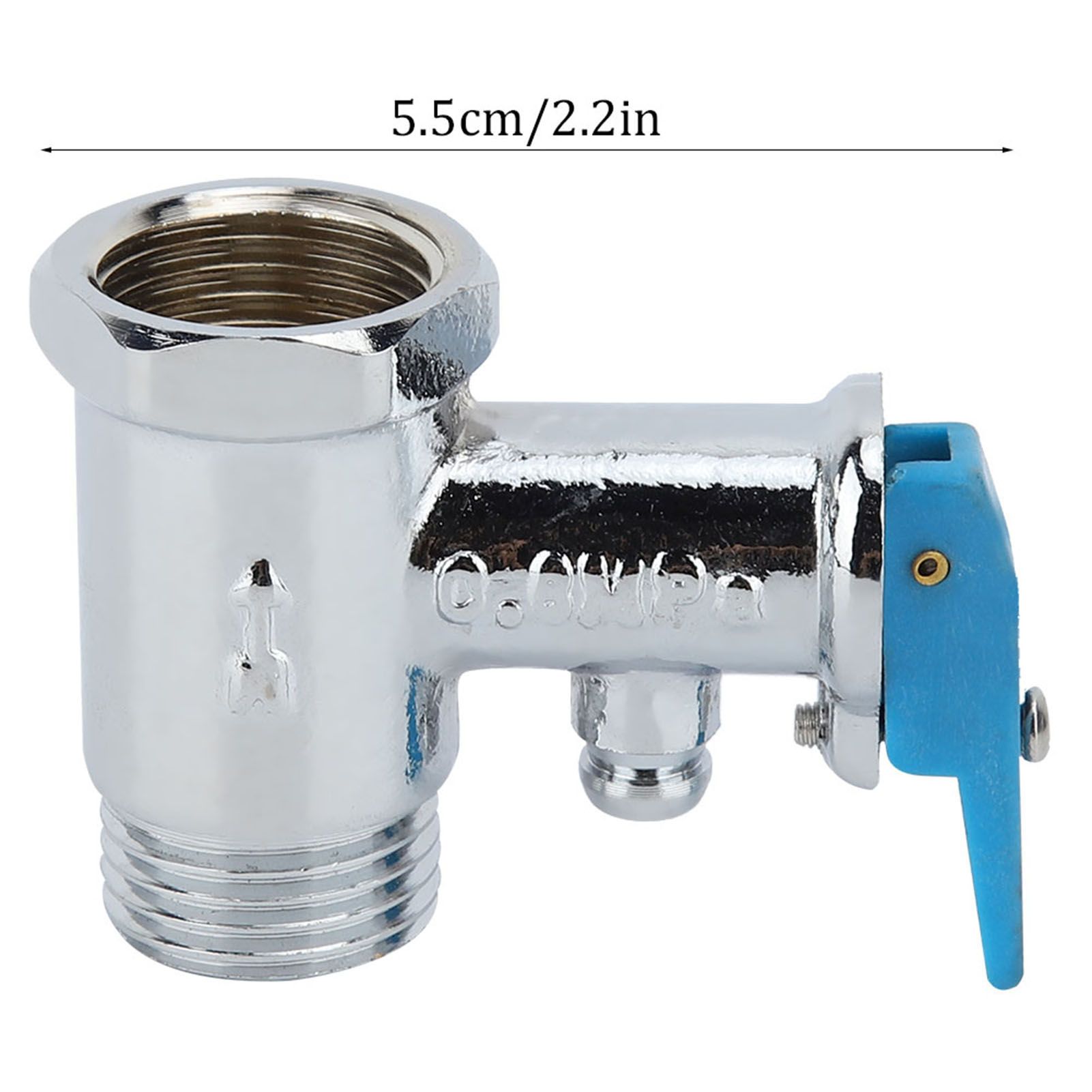 0.8Mpa Durable Brass Pressure Relief Electric Water Heater Kitchen Safety Valve view 9