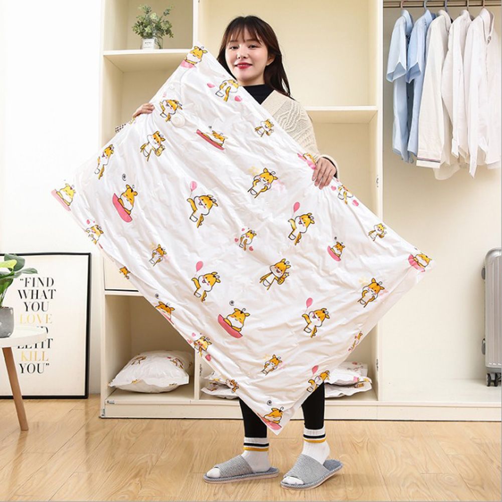 Vacuum Space Saver Storage Bags for Clothes Blankets Comforters(11pcs bags 1pc view 6