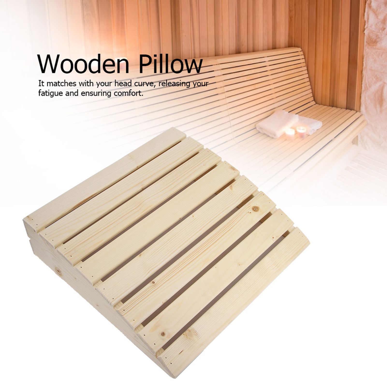 Practical Comfortable Sauna Room Pillow Headrest Sauna Supplies Accessories view 7