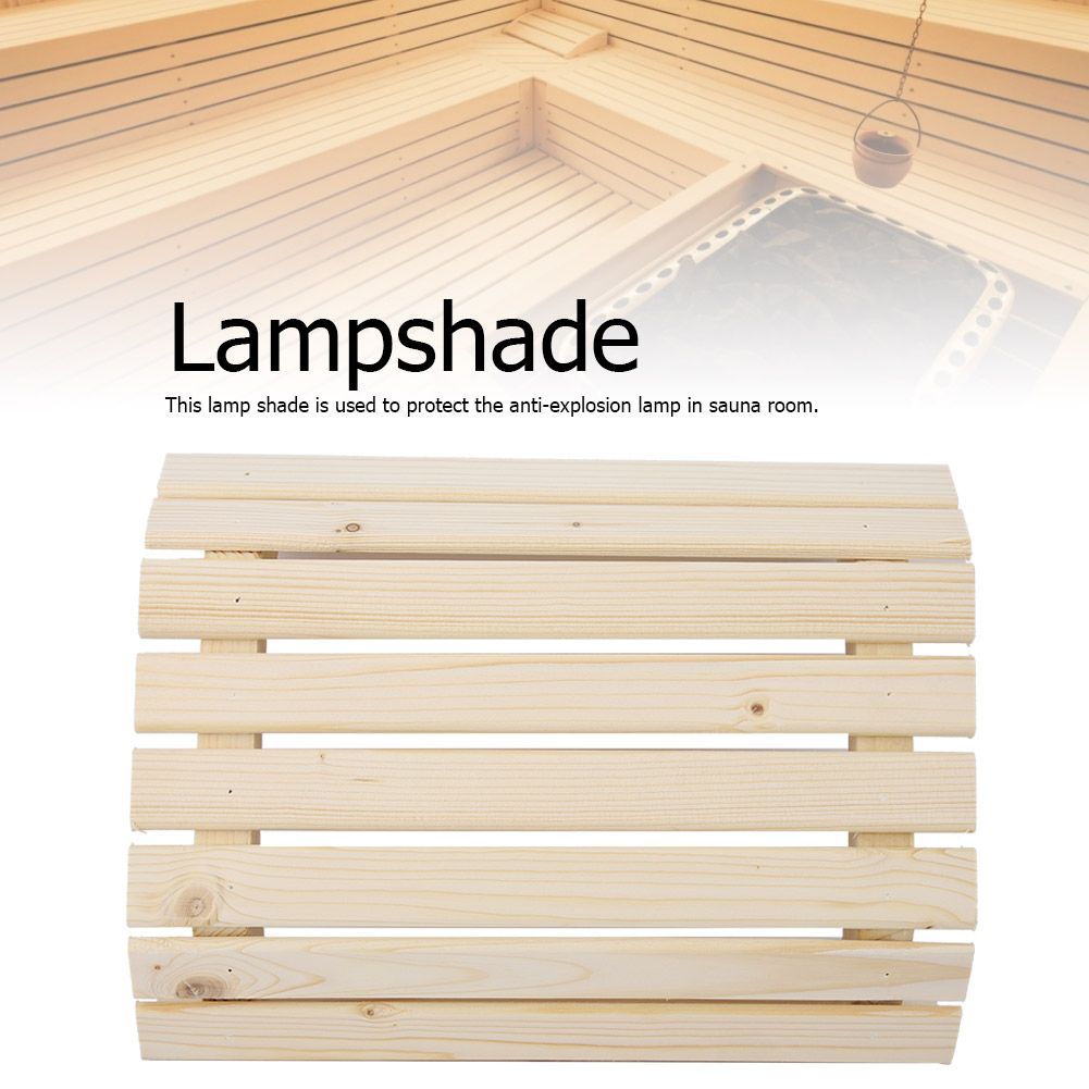 Practical Sauna Room Lampshade Anti explosion Light Lamp Shade Sauna Supplies view 7