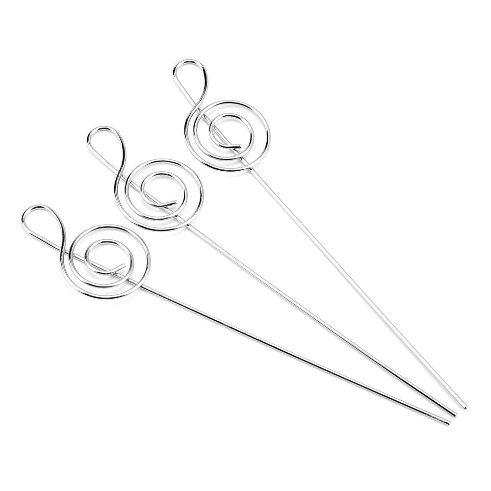 100Pcs DIY Note Shape Metal Wire Memo Card Photo Picture Paper Note Display view 4