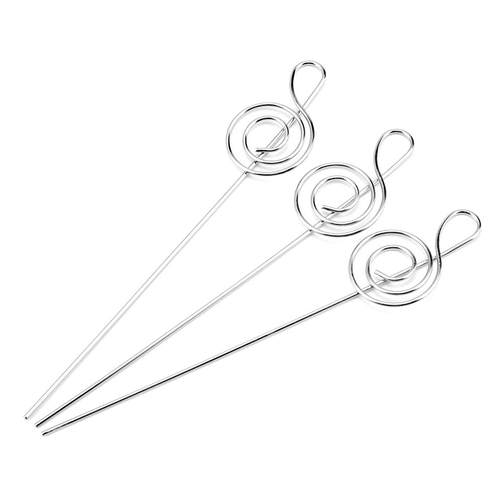 100Pcs DIY Note Shape Metal Wire Memo Card Photo Picture Paper Note Display view 5