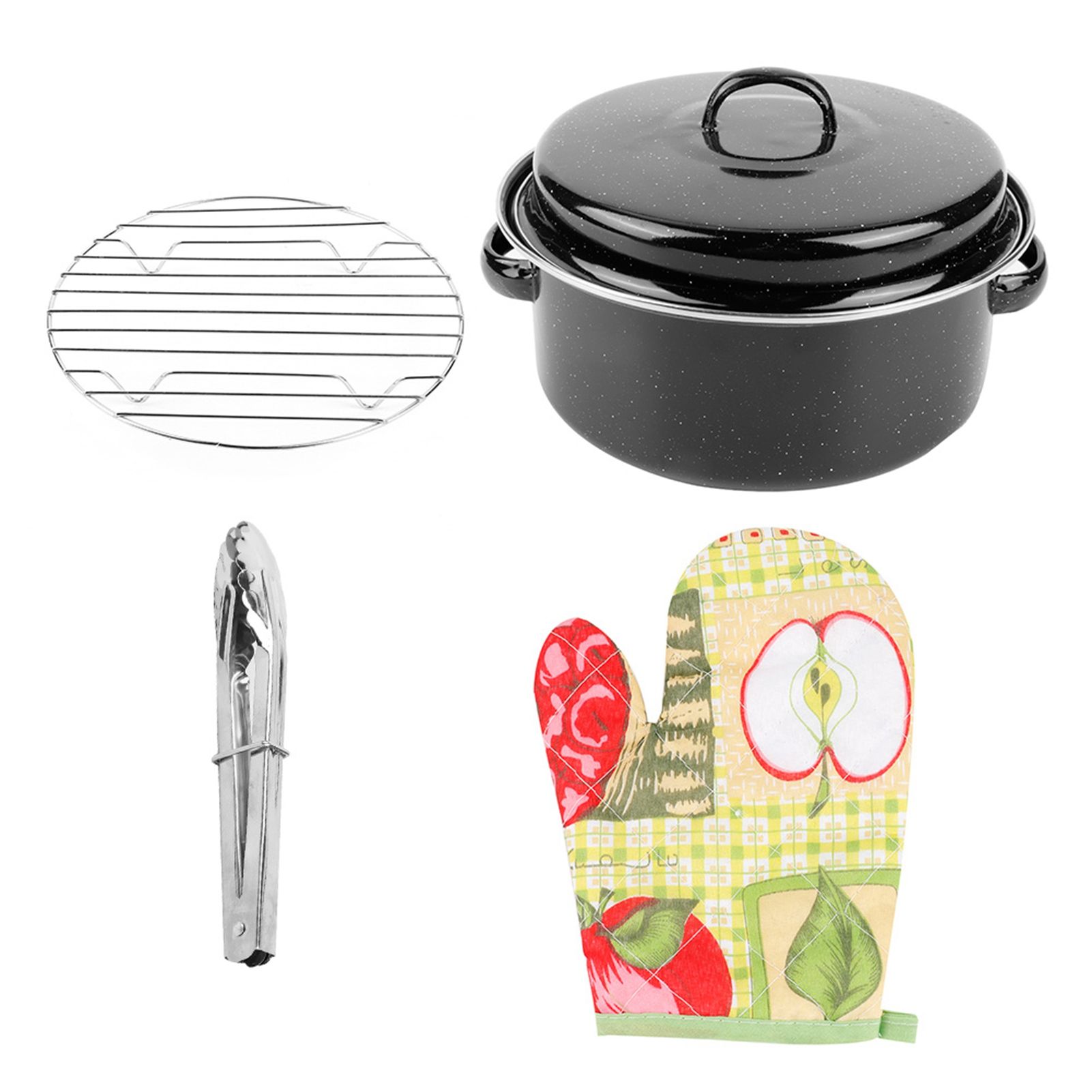 Portable Barbecue Pot Sweet Potato Meat BBQ Grill Pot with Lid for Home Use view 2