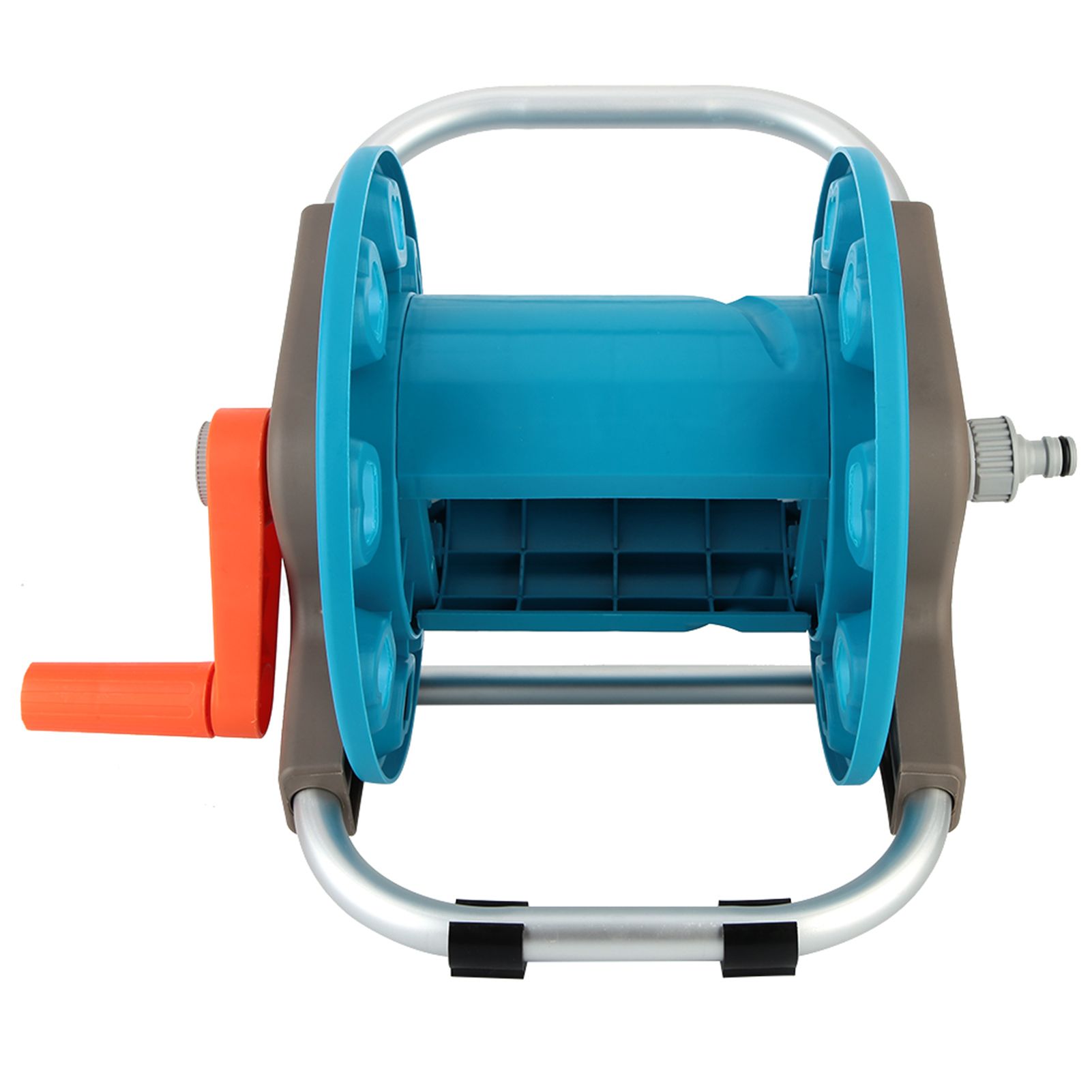 G1/2 Water Pipe Garden Watering Trolley Reel Hose Rack Storage Holder Rack view 2