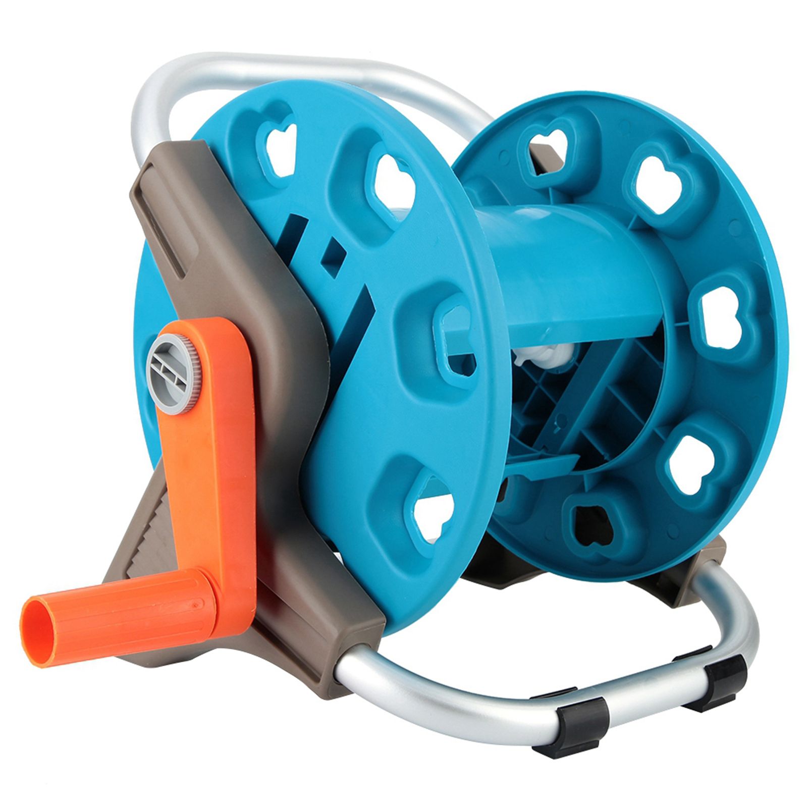 G1/2 Water Pipe Garden Watering Trolley Reel Hose Rack Storage Holder Rack view 5