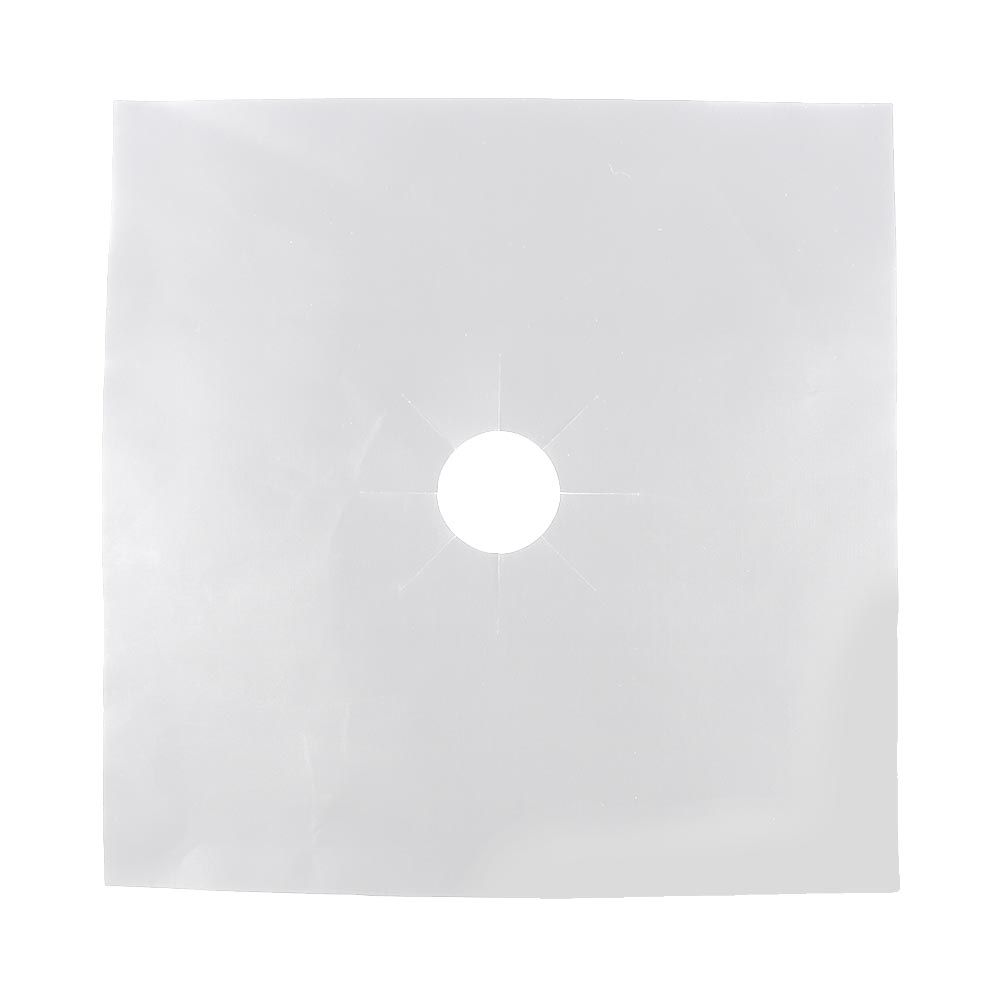 6 Pcs/set Reusable Fiberglass Gas Stove Protector Protective Mat Pad Kitchen view 2