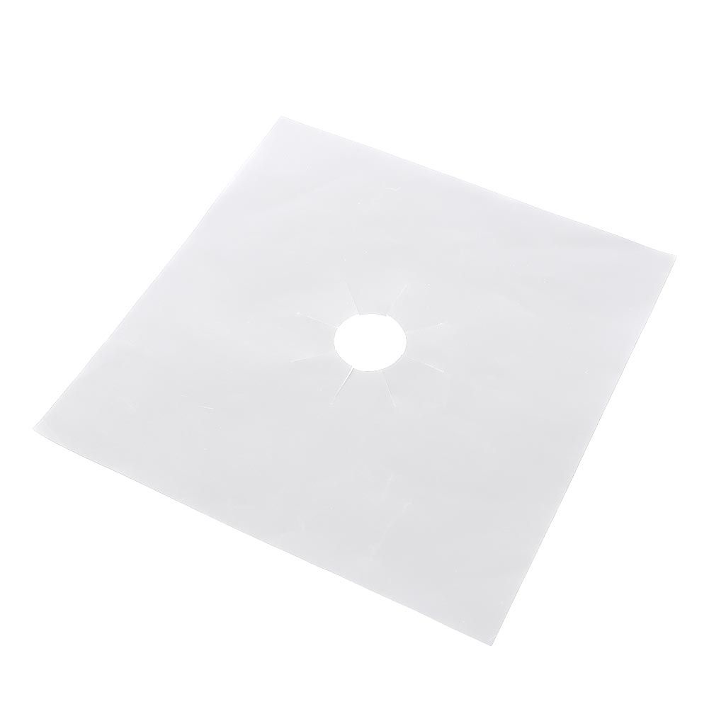 6 Pcs/set Reusable Fiberglass Gas Stove Protector Protective Mat Pad Kitchen view 5