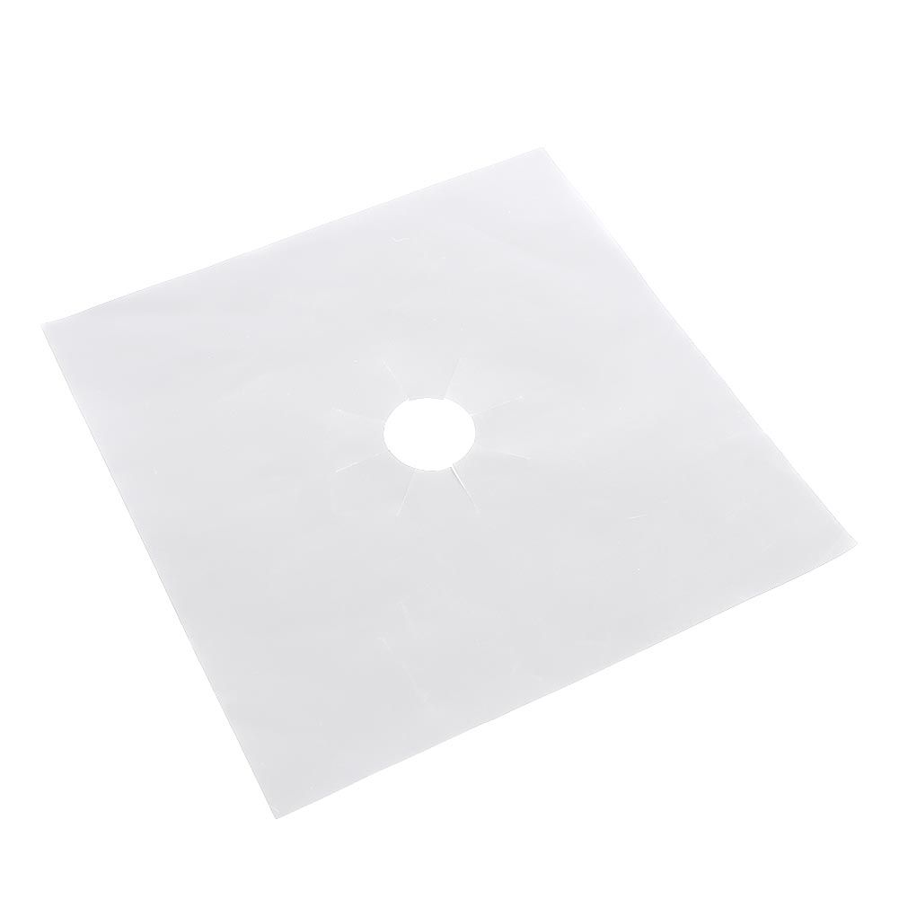 6 Pcs/set Reusable Fiberglass Gas Stove Protector Protective Mat Pad Kitchen view 6