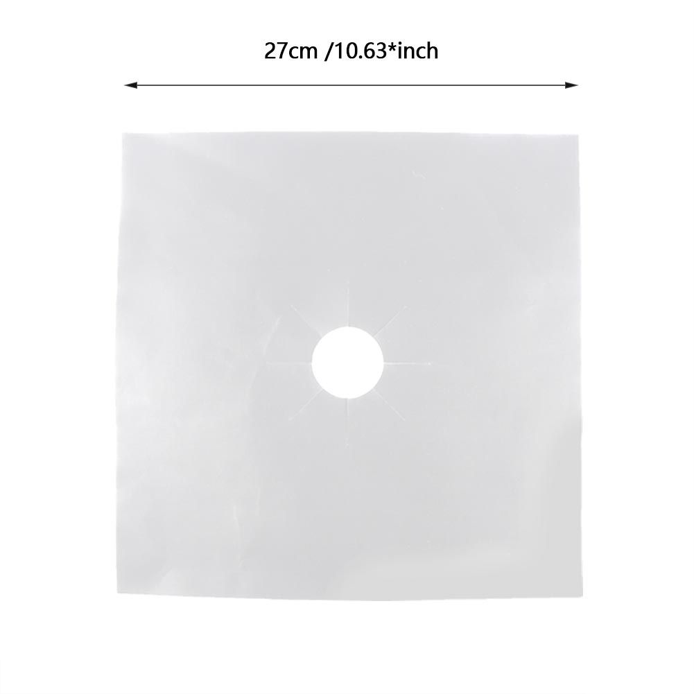 6 Pcs/set Reusable Fiberglass Gas Stove Protector Protective Mat Pad Kitchen view 11