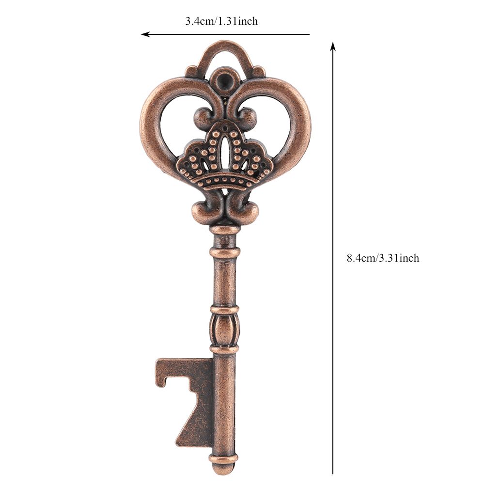 Key shaped Bottle Opener with Tag Card Twine for Wedding Guests Gift Party view 11