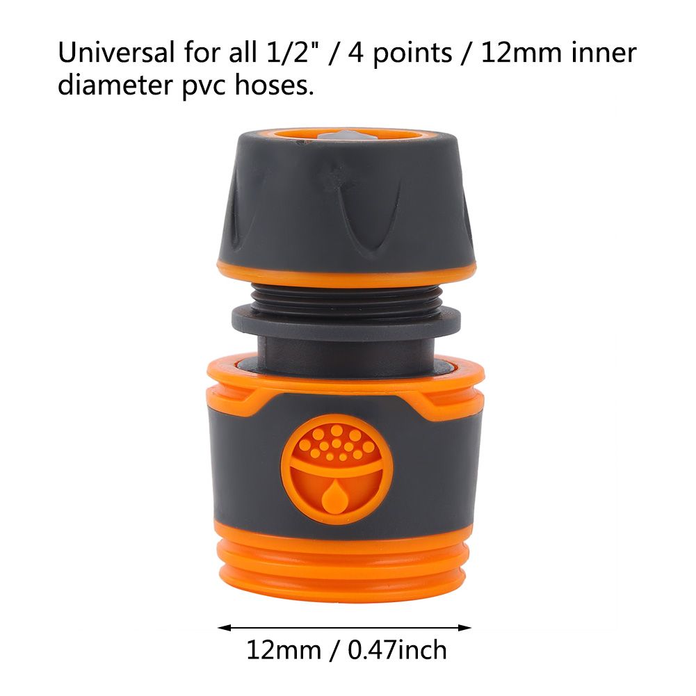 1/2" Water Pipe Quick Water Connection Pipe Fittings Quick Water Stop view 9